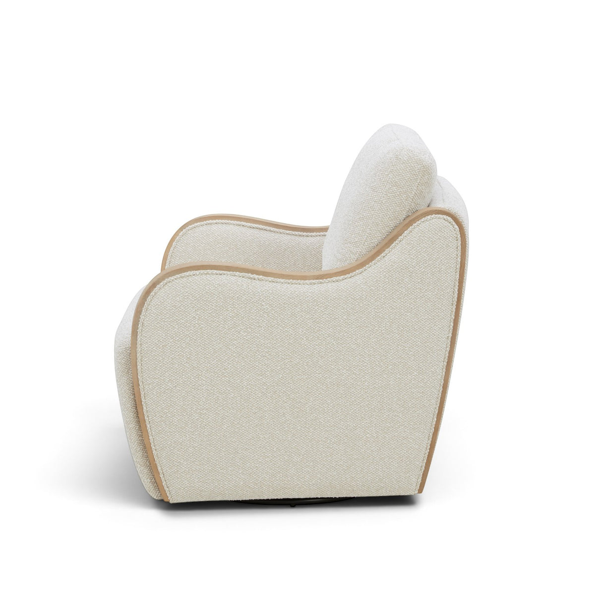 Capri Swivel Arm Chair - Tasmin Linen