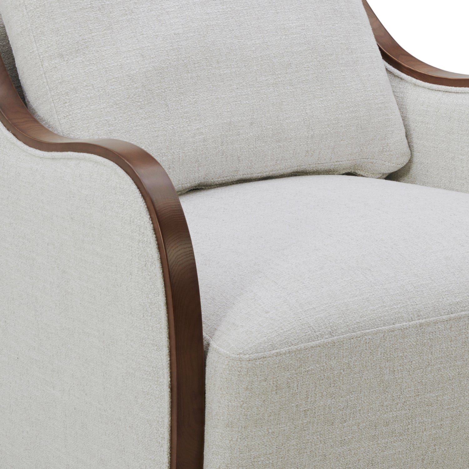Capri Swivel Arm Chair - Thatched Wheat
