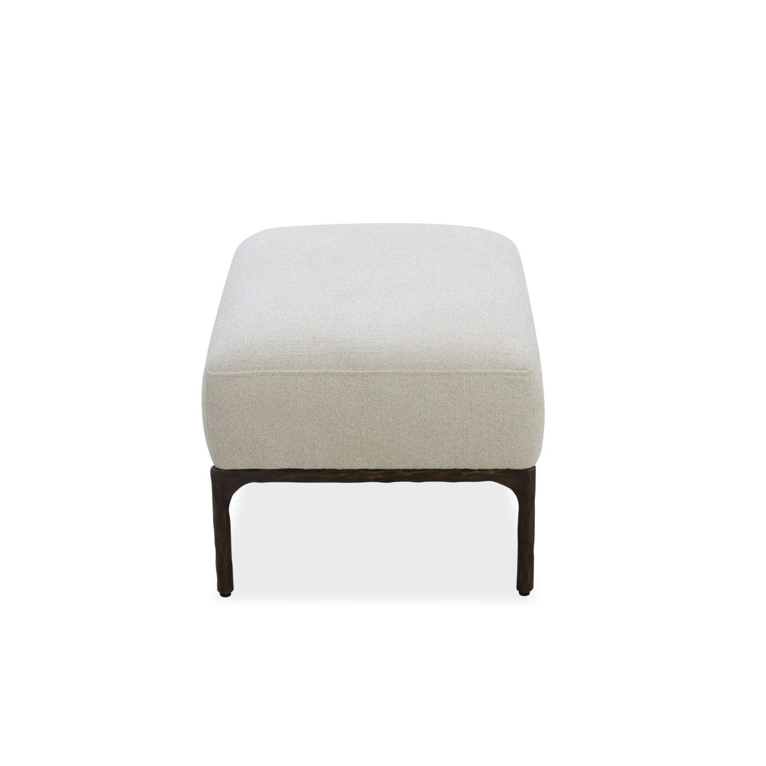 Exuma Ottoman - Mellow Ivory
