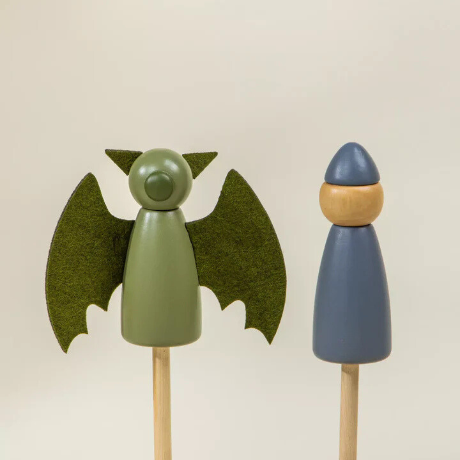 Kids Wood Royal Puppet Set of 6