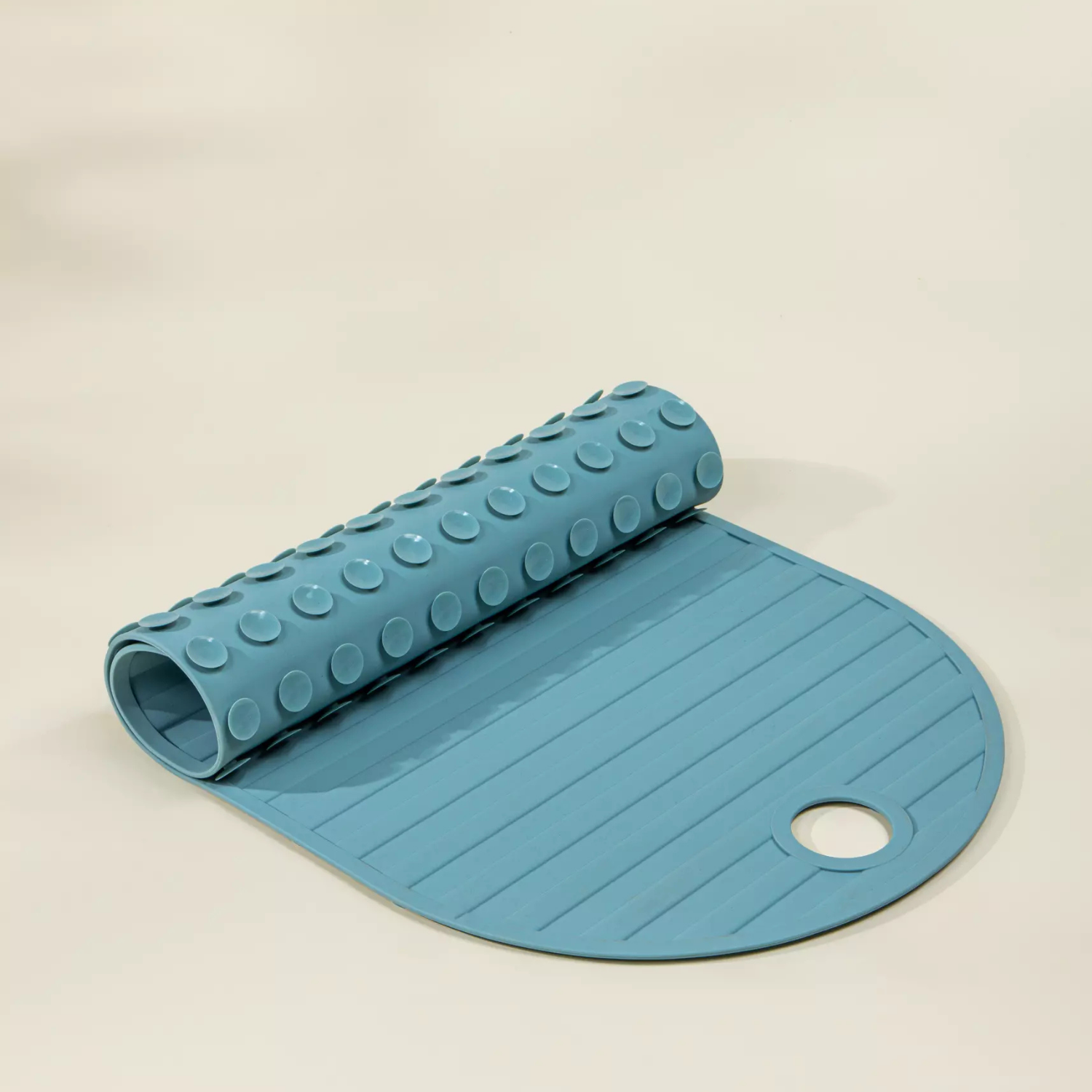 Kids Silicone Bathtub Mat - Blue