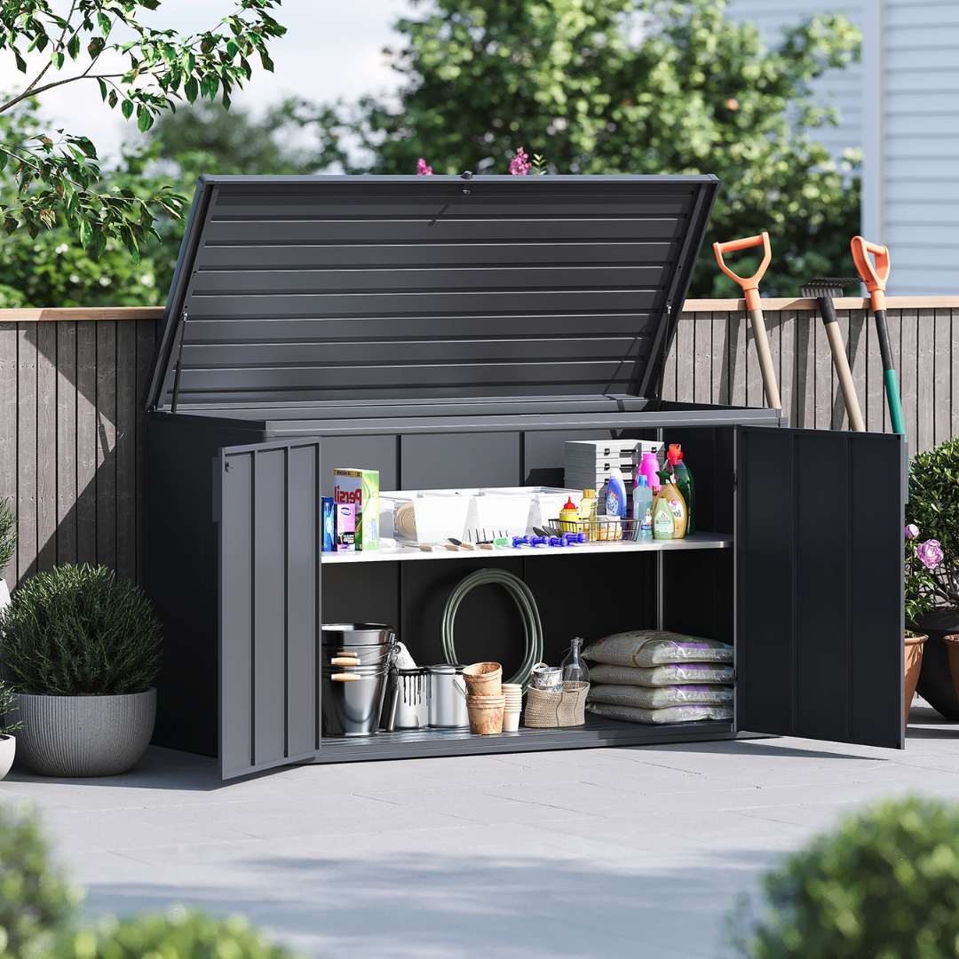 Hamilton 2400L Galvanized Steel Outdoor Storage Box