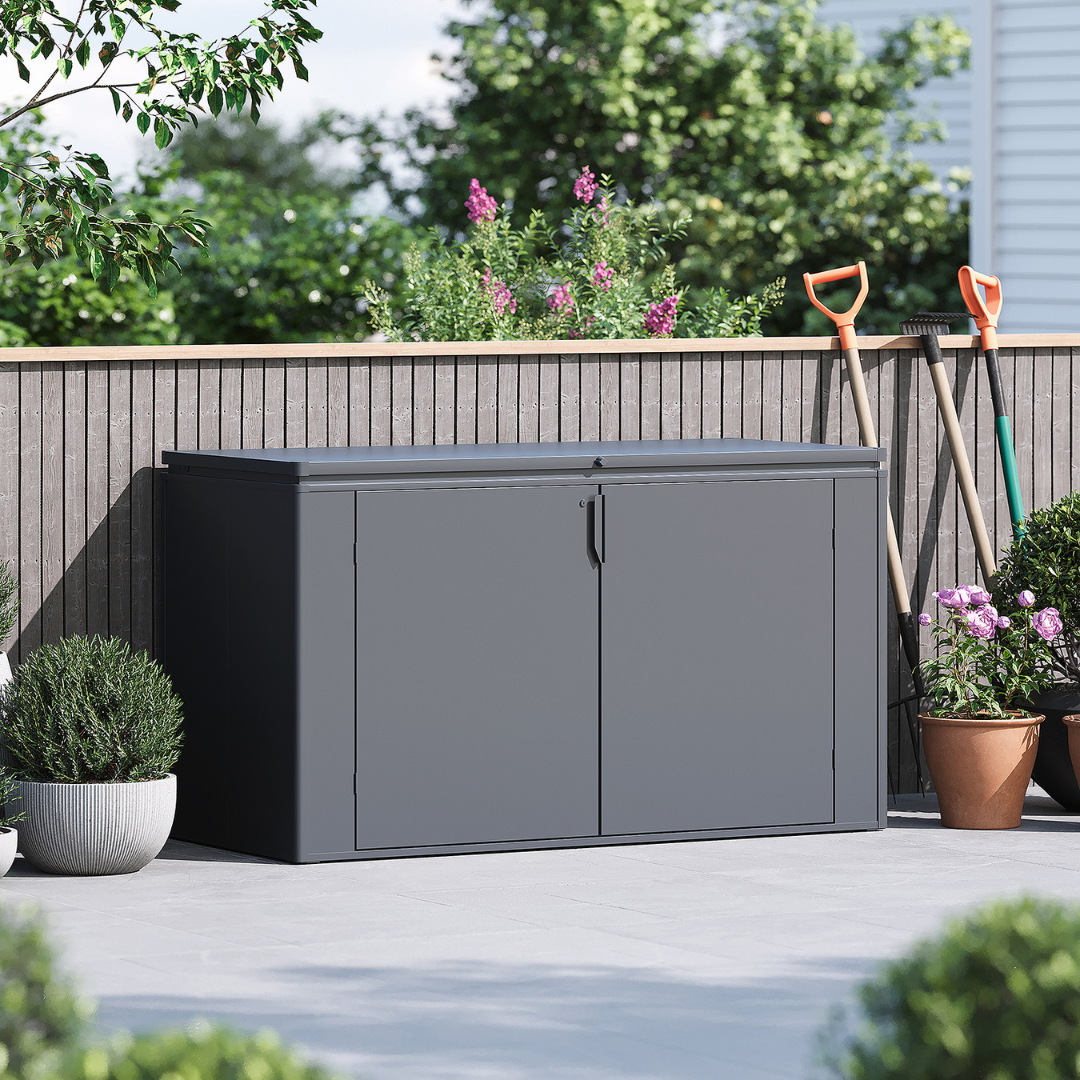 Hamilton 2400L Galvanized Steel Outdoor Storage Box