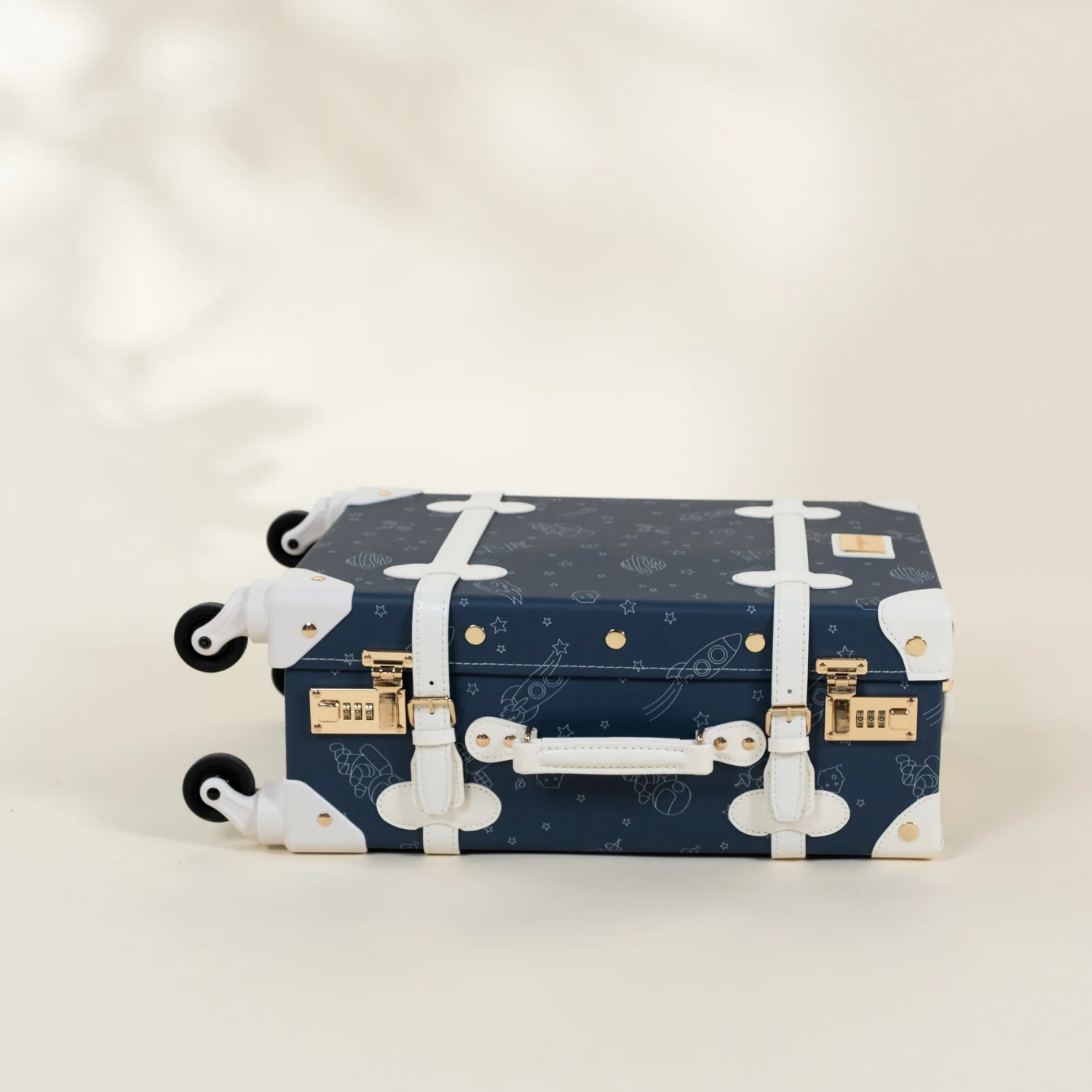 Kids Vegan Carry-On Luggage - Space Blue