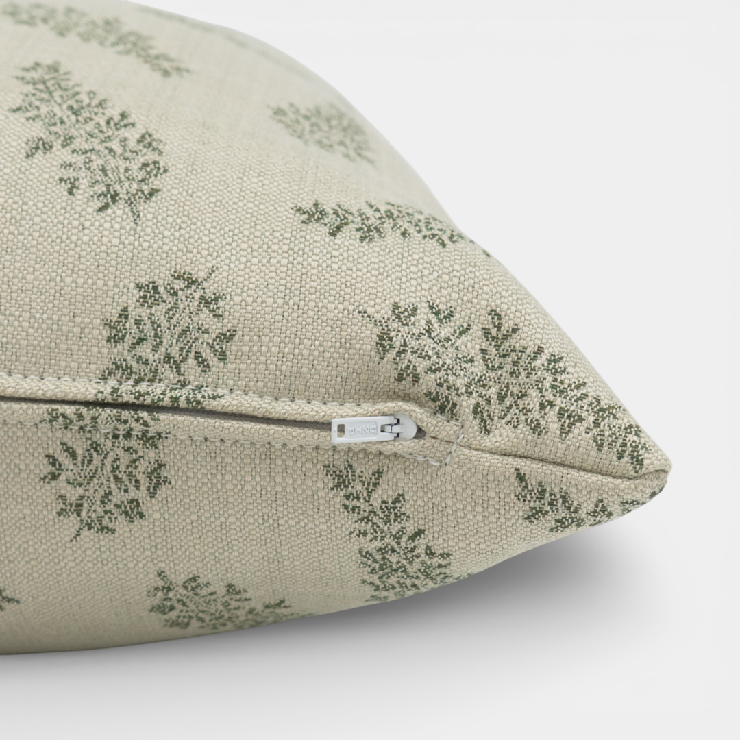 Fervent Juniper 20" Sunbrella® Outdoor Toss Pillow
