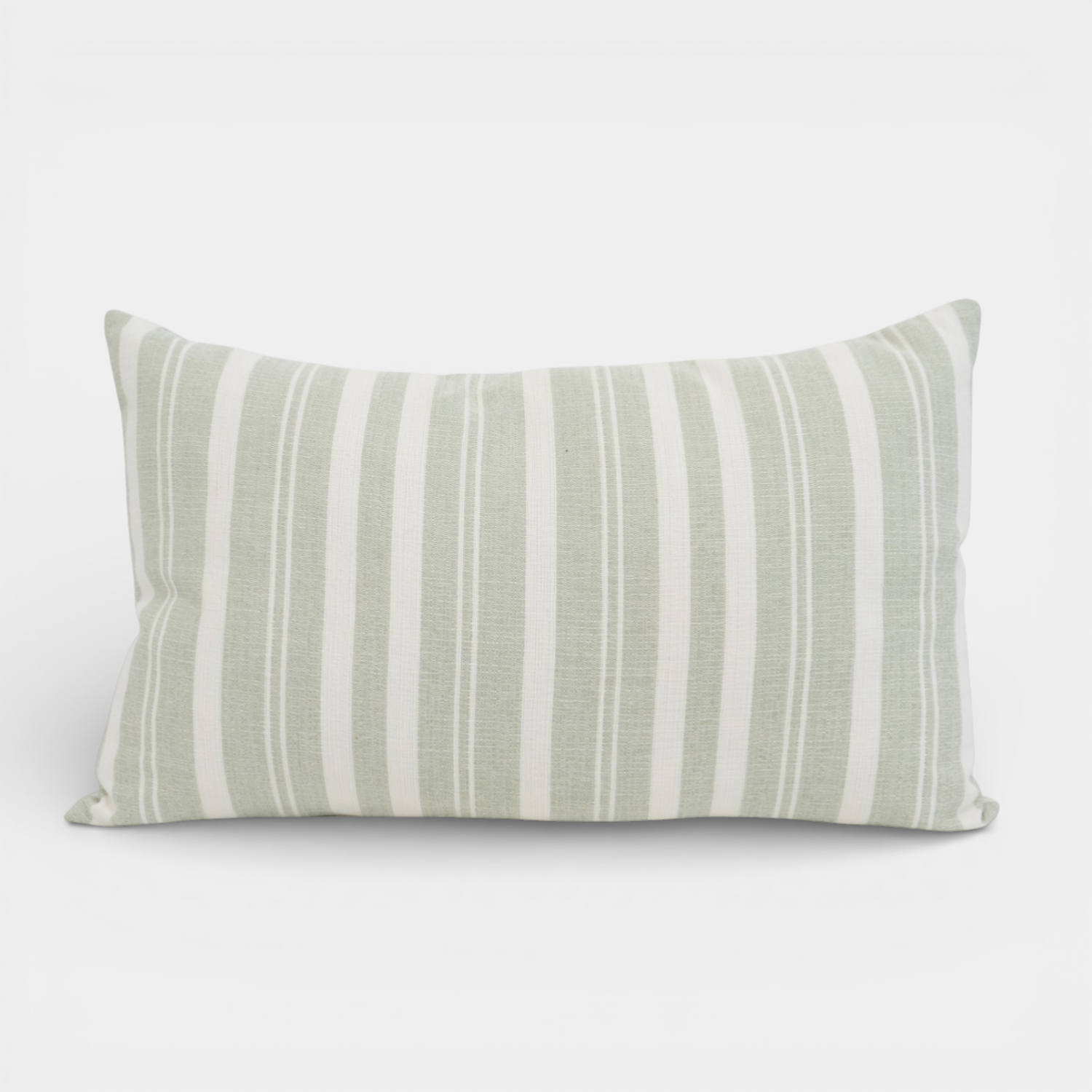 Tranquil Striped Outdoor Kidney Pillow