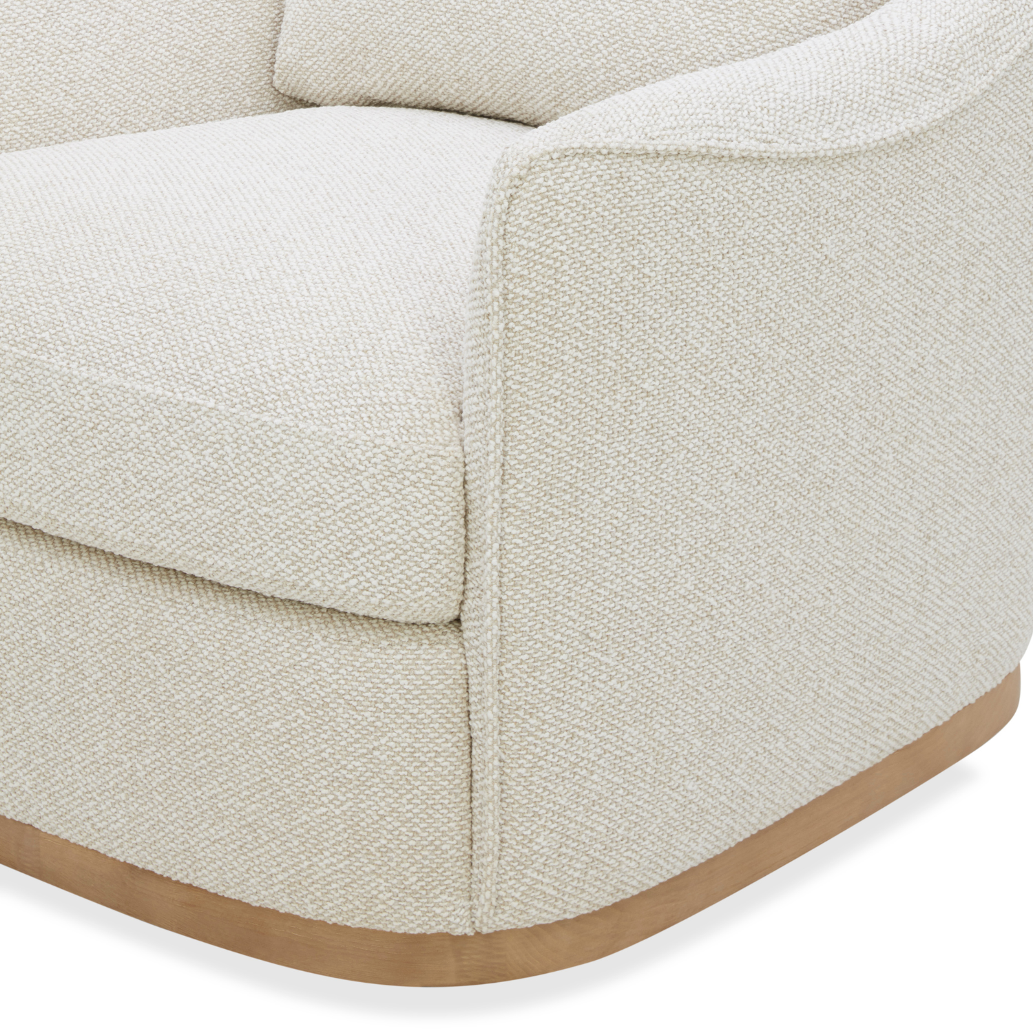 Camrose Swivel Lounge Chair - Tasmin Linen