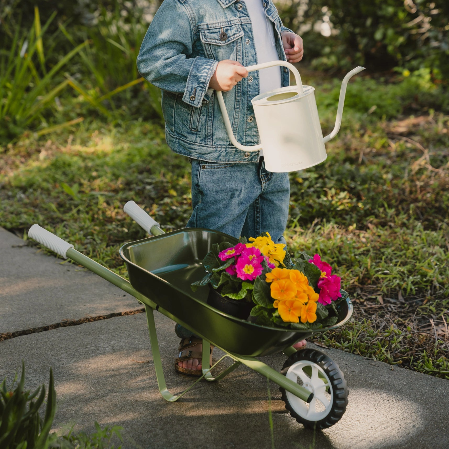 Kids Liane Green Wheelbarrow