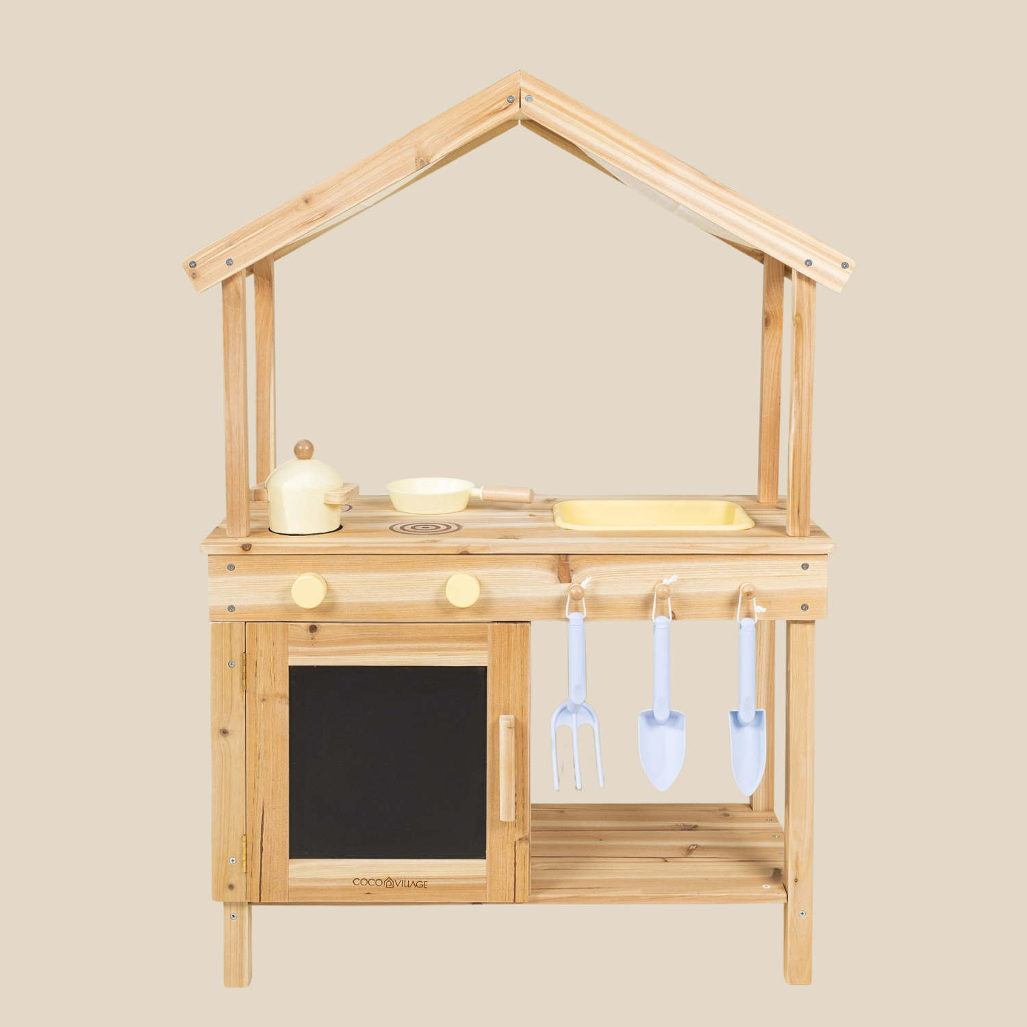 Kids Wooden Outdoor Kitchen