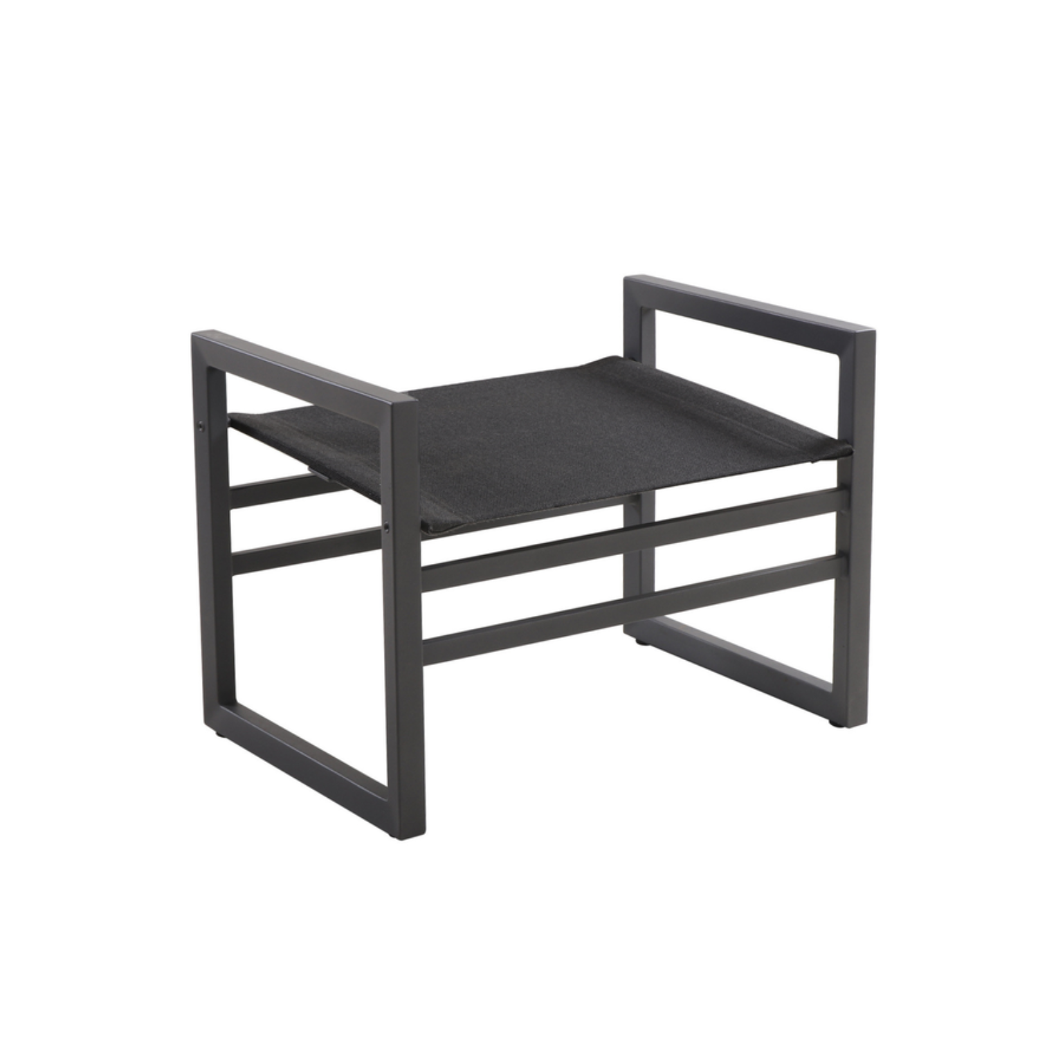 Cubic Anthracite Ottoman