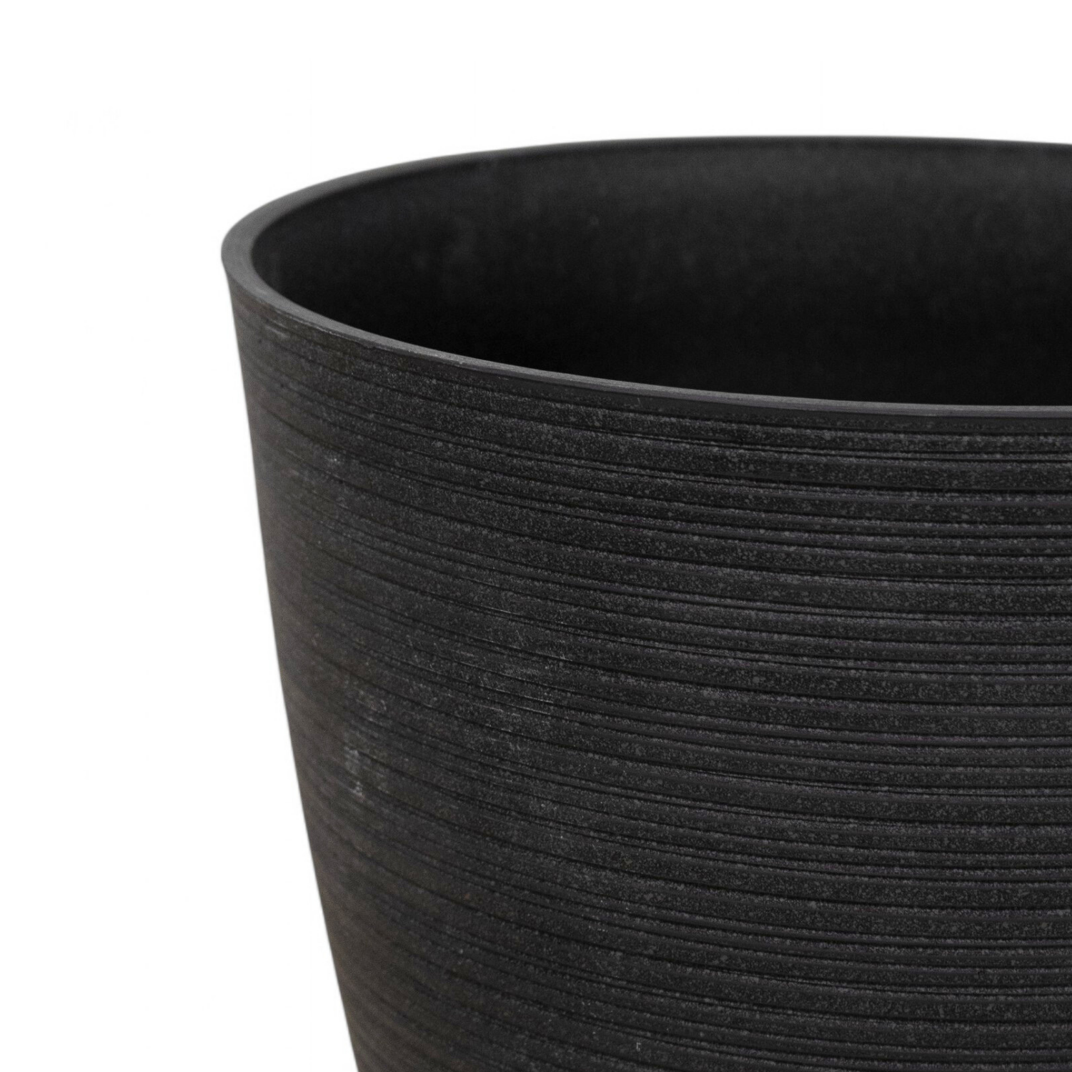 Orillia Slate Grey Indoor/Outdoor Tapered Planters