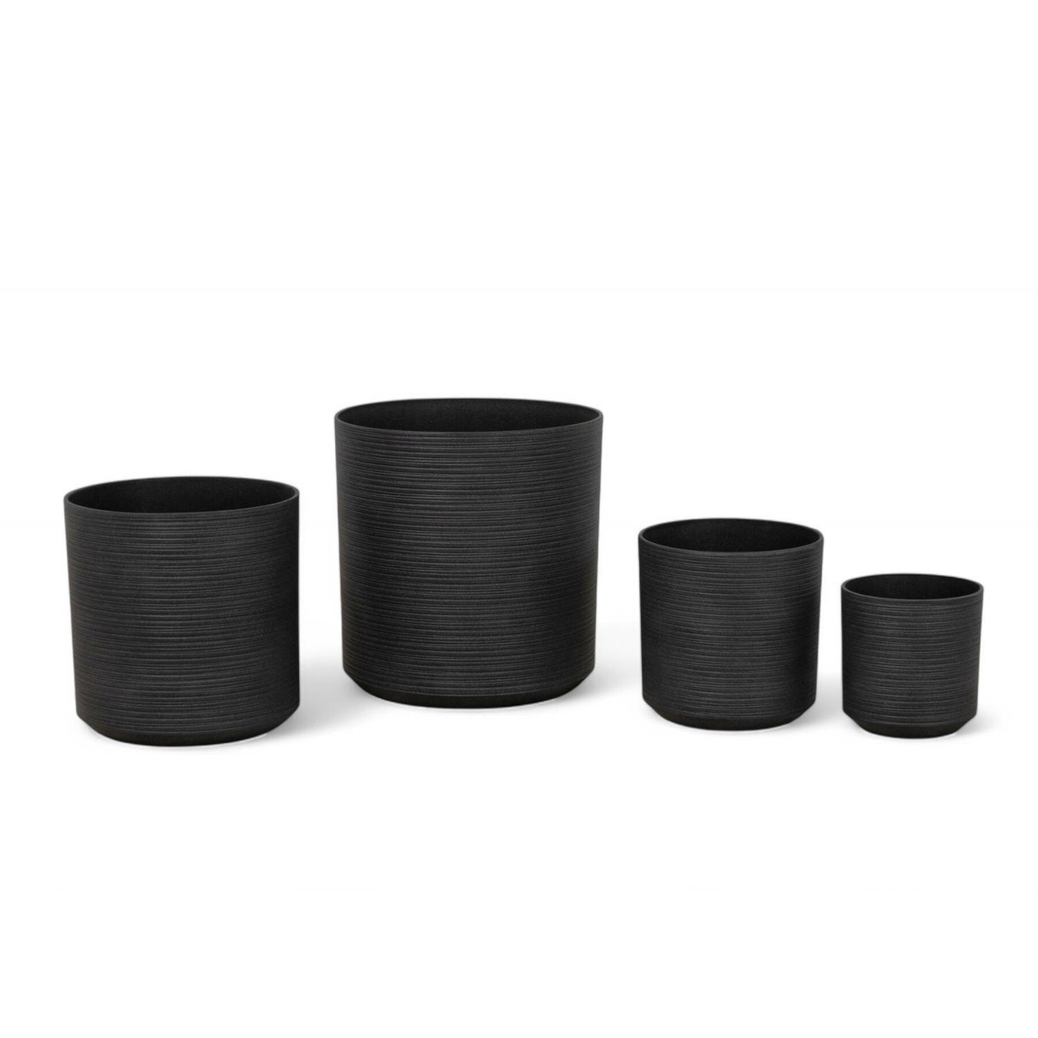Orillia Slate Grey Indoor/Outdoor Cylinder Planters
