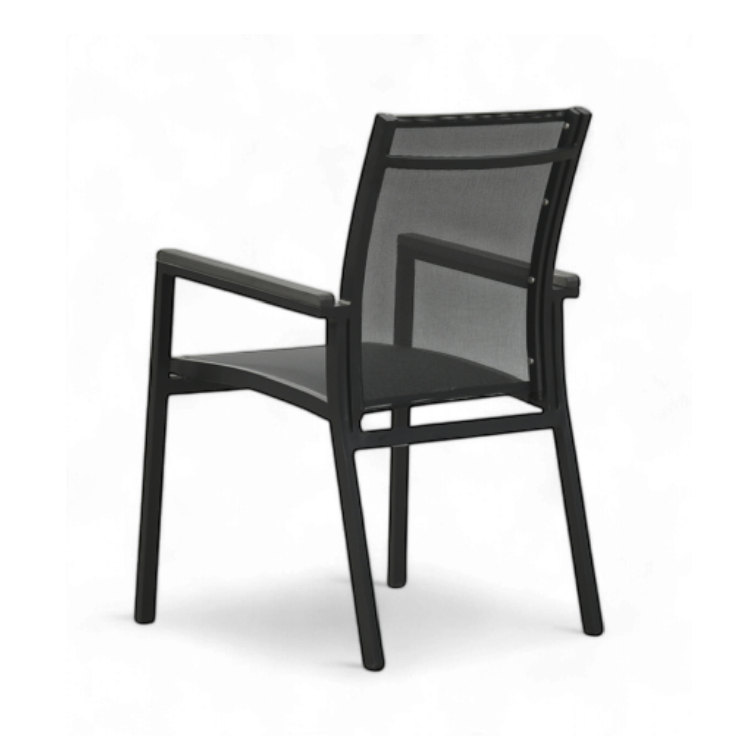 Metro Hi-Back Arm Chair - Black