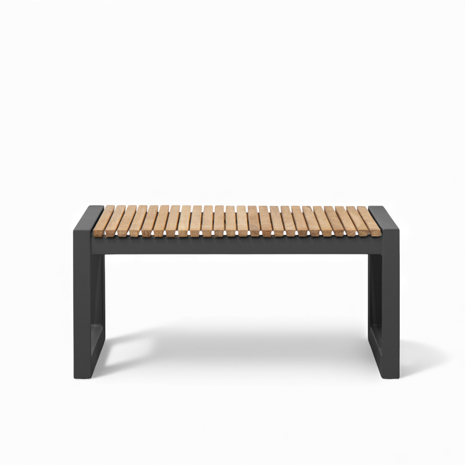 Cubic Small Coffee Table - Slate