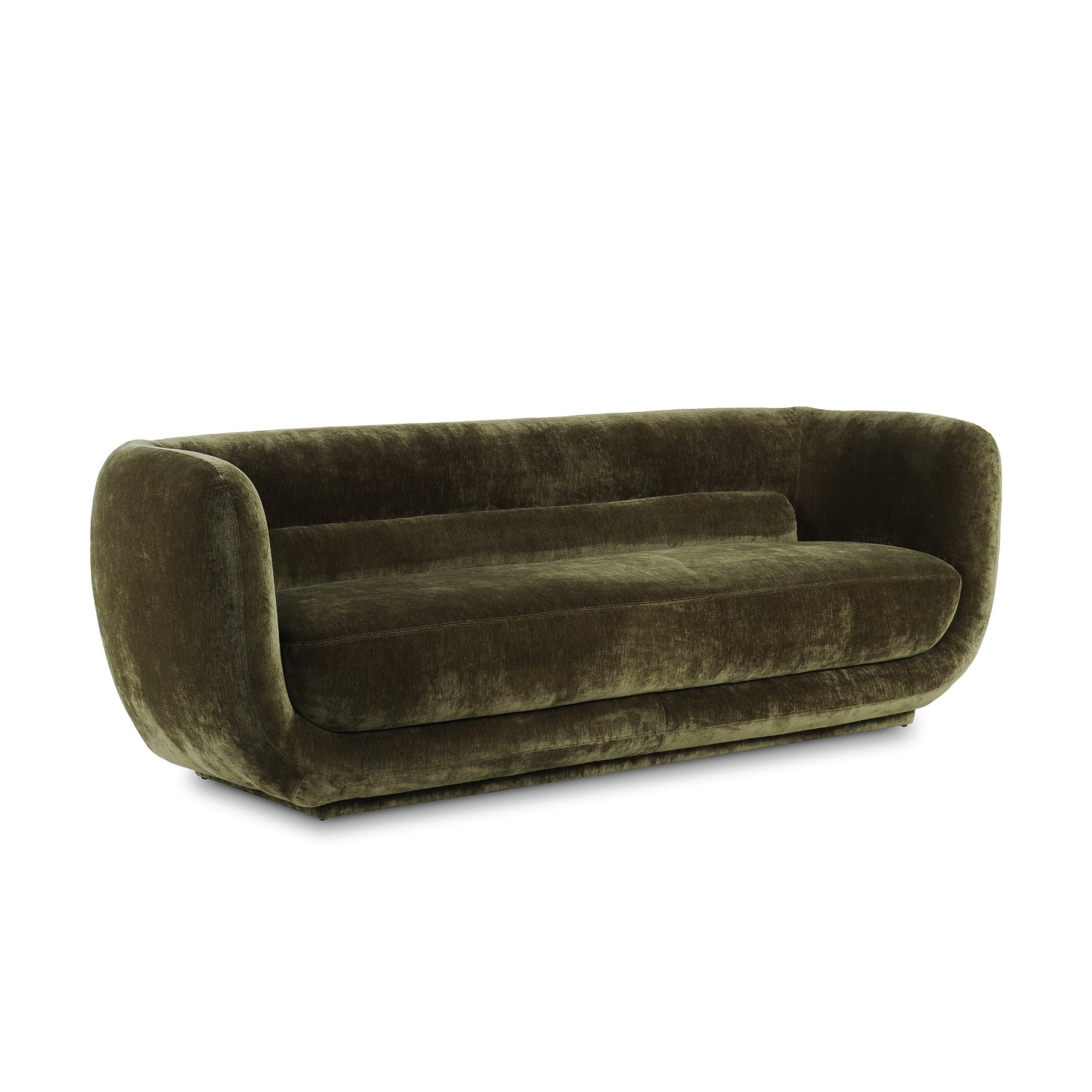 Orbit Sofa - Moss Green Velour