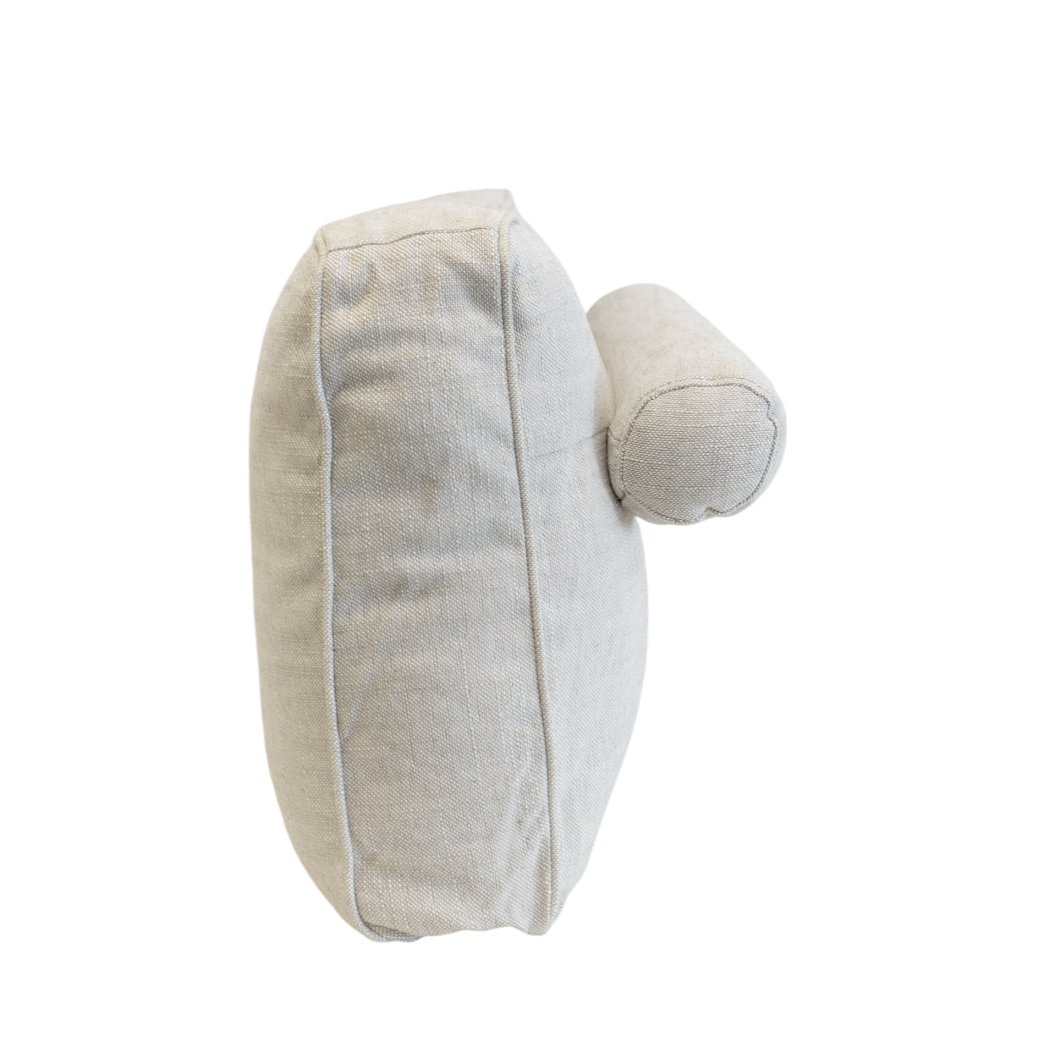 Santa Monica Linen Natural Side Cushion