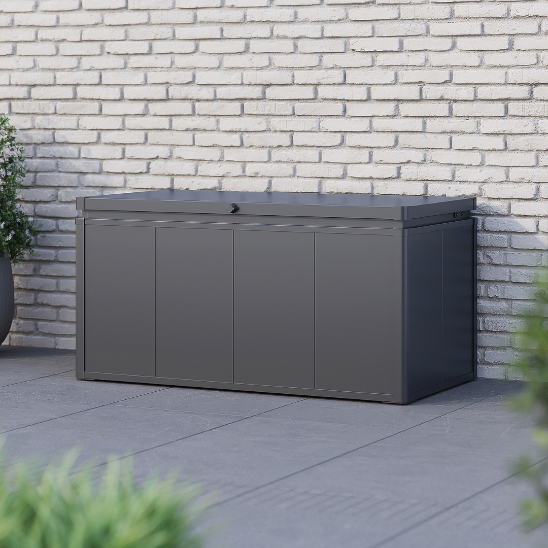 Pembroke 450L Galvanized Steel Outdoor Storage Box