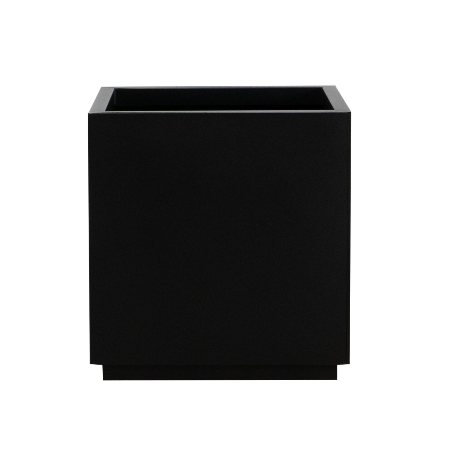 Metal Black Square Planter