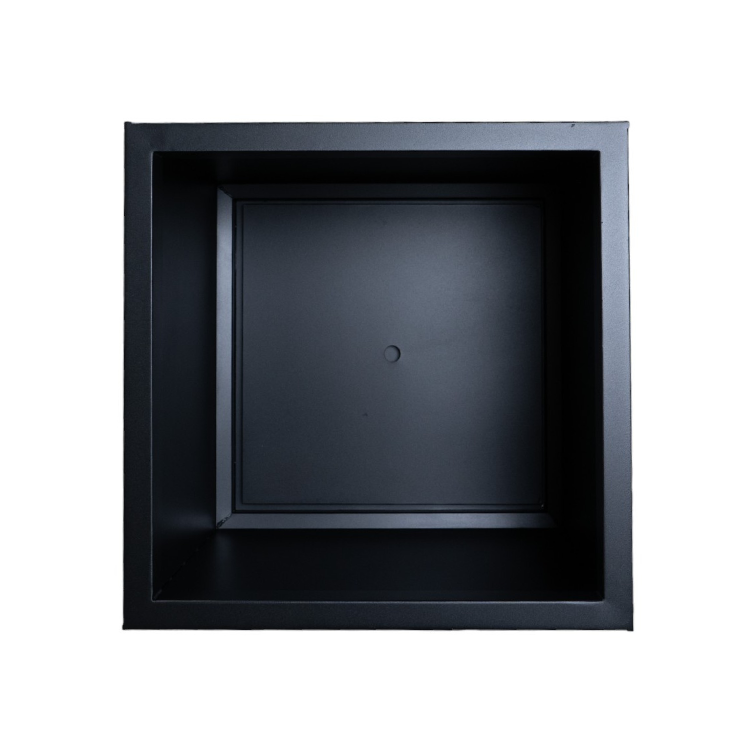 Metal Black Square Planter