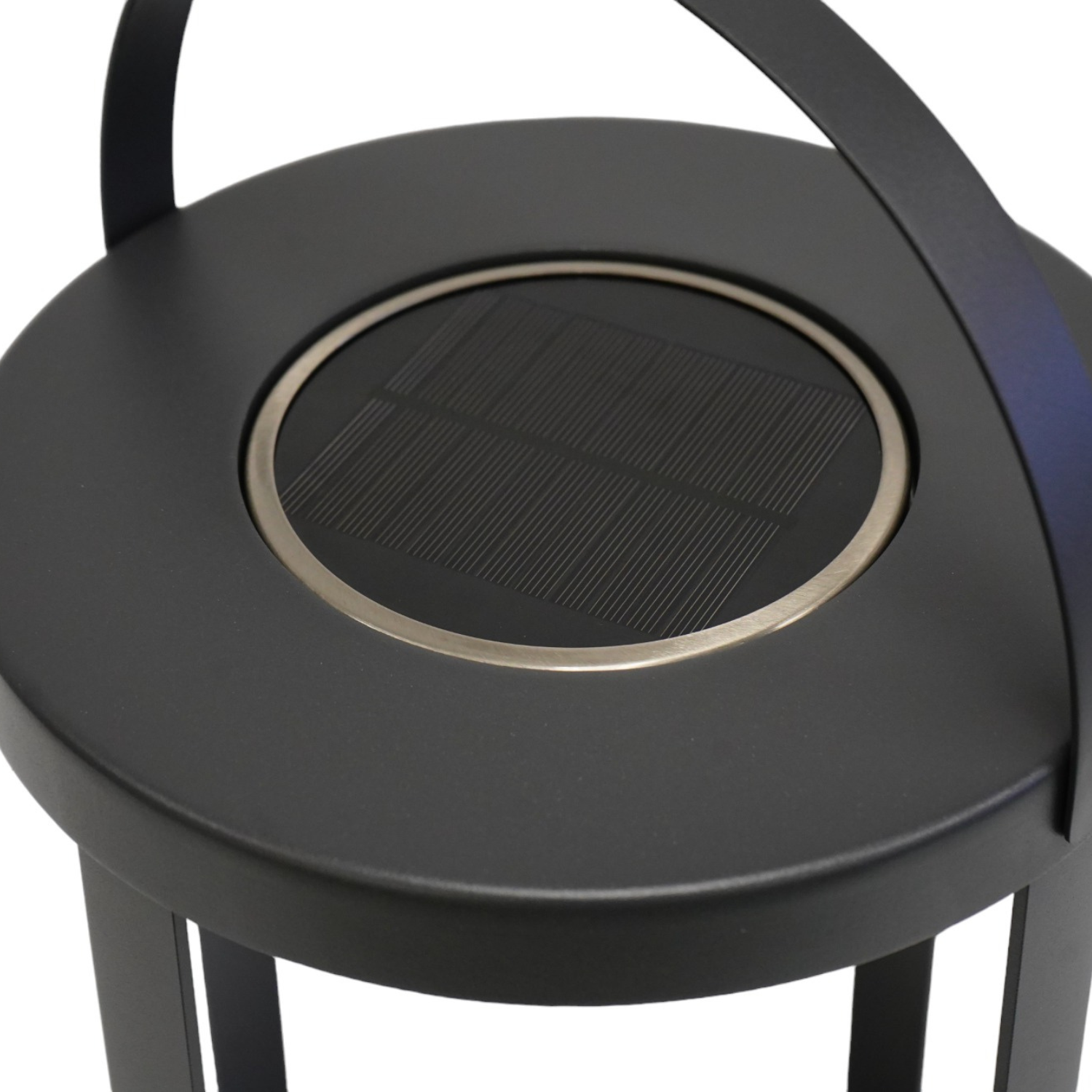 Pillar Charcoal Solar Lantern