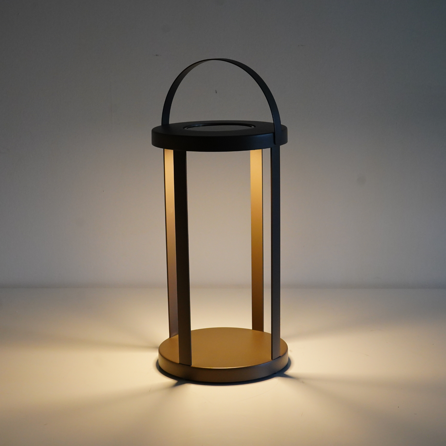 Pillar Solar Lantern - Mood Taupe