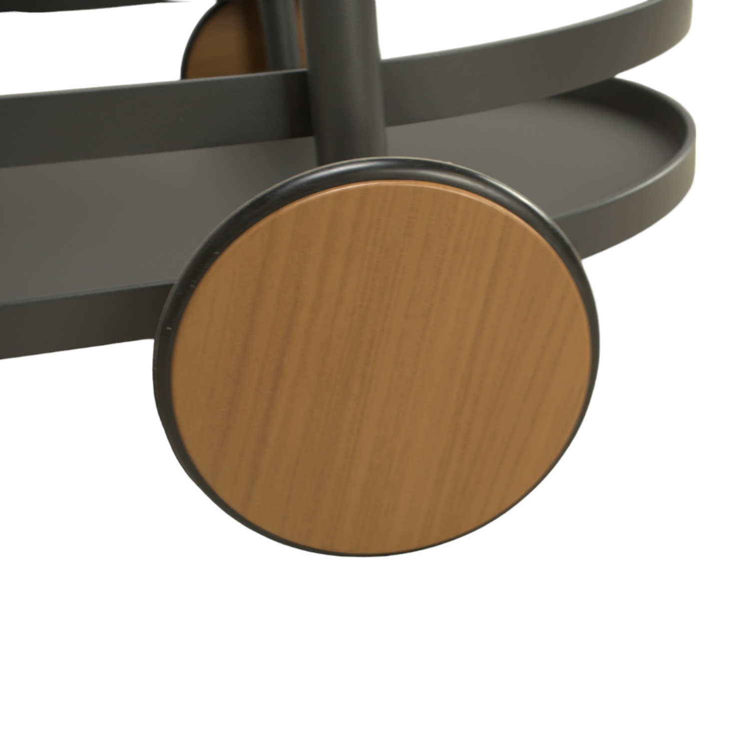 Hudson Charcoal Bar Cart