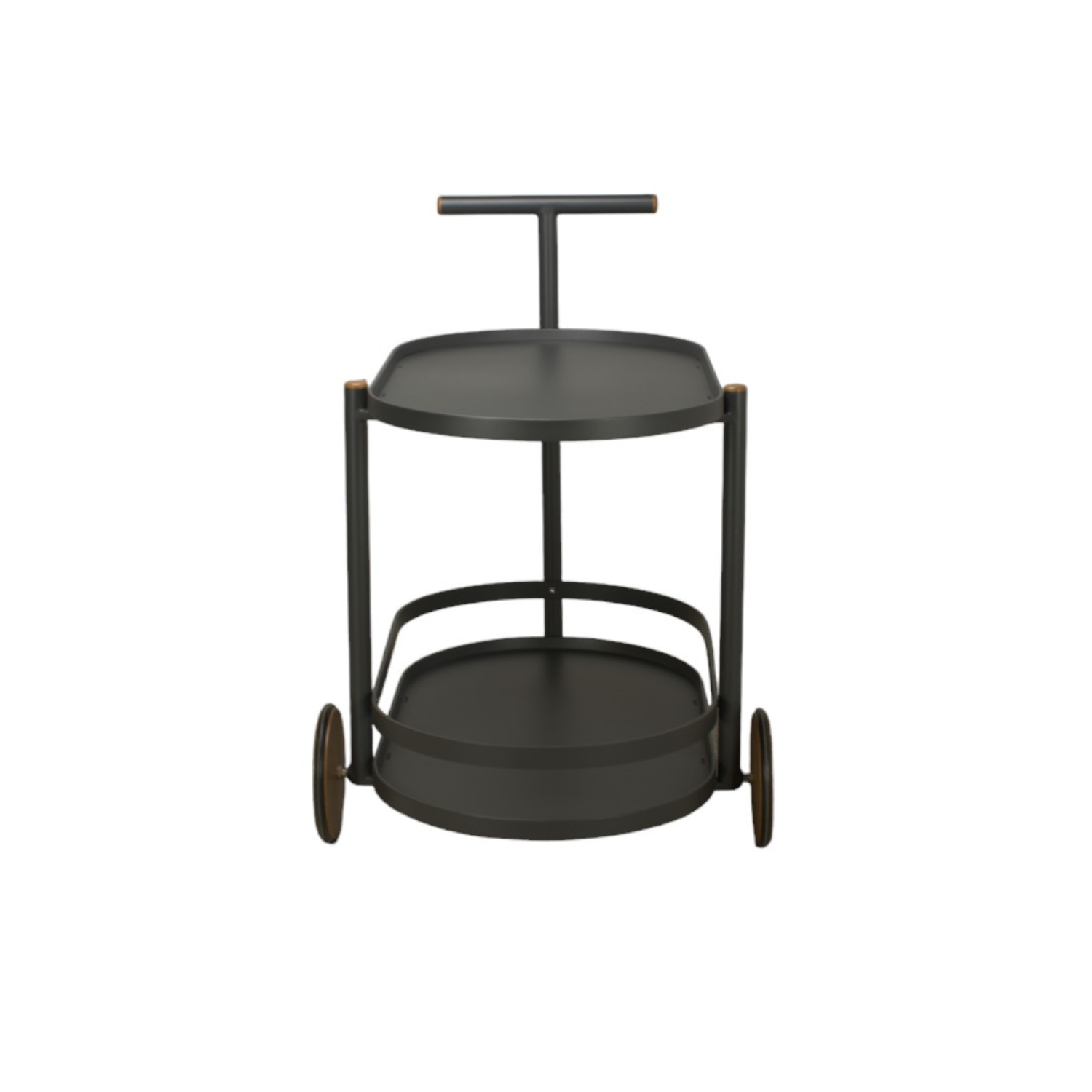 Hudson Charcoal Bar Cart