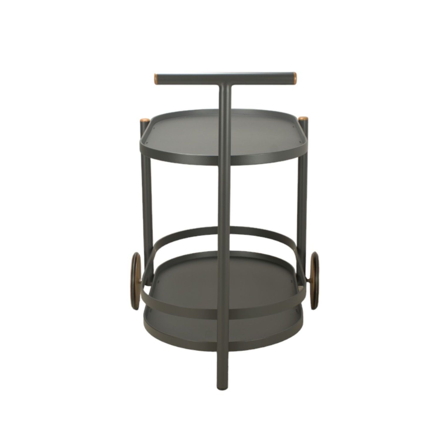 Hudson Charcoal Bar Cart