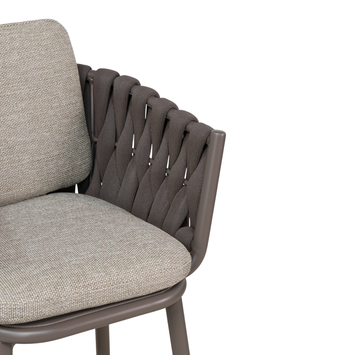 Elgin Outdoor Barstool - Mood Taupe