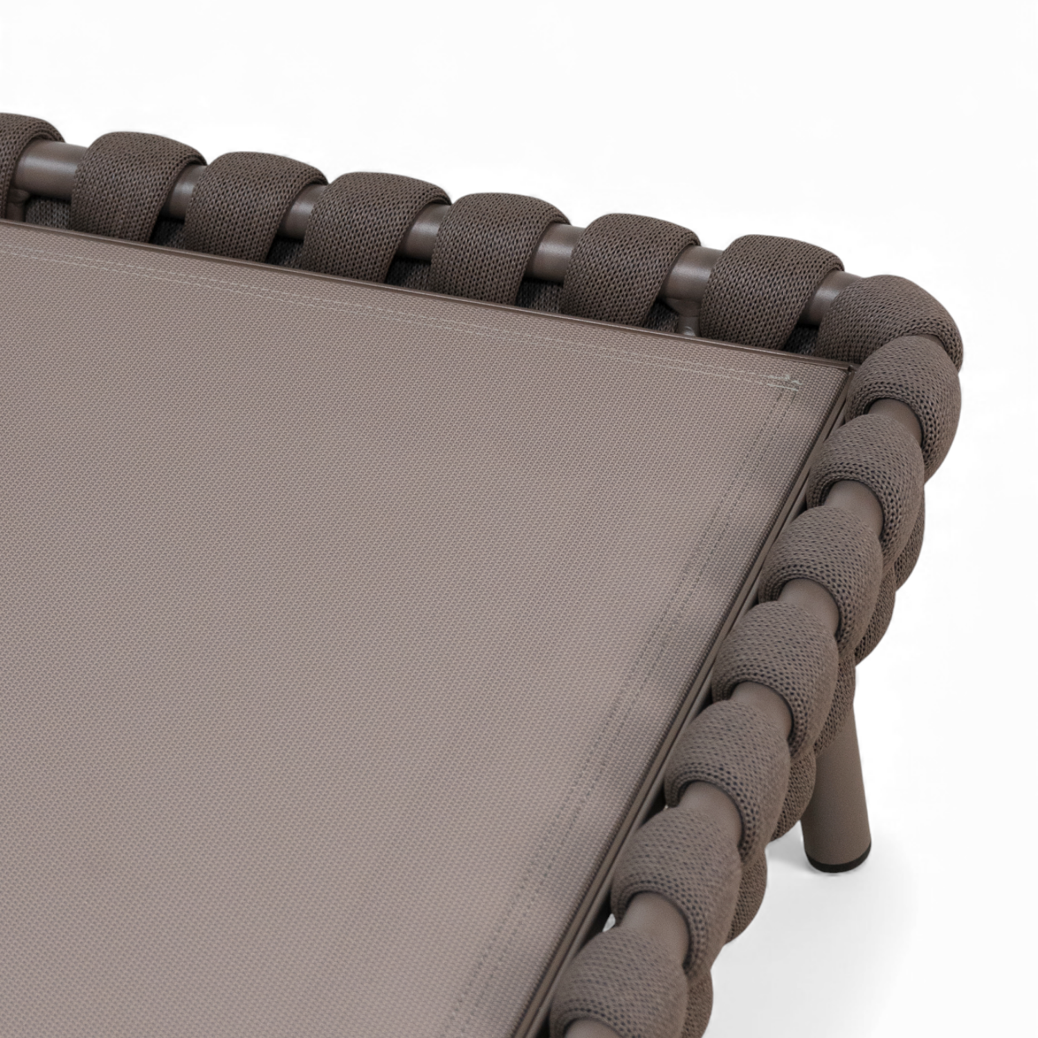Elgin Rope Sun Lounger - Mood Taupe