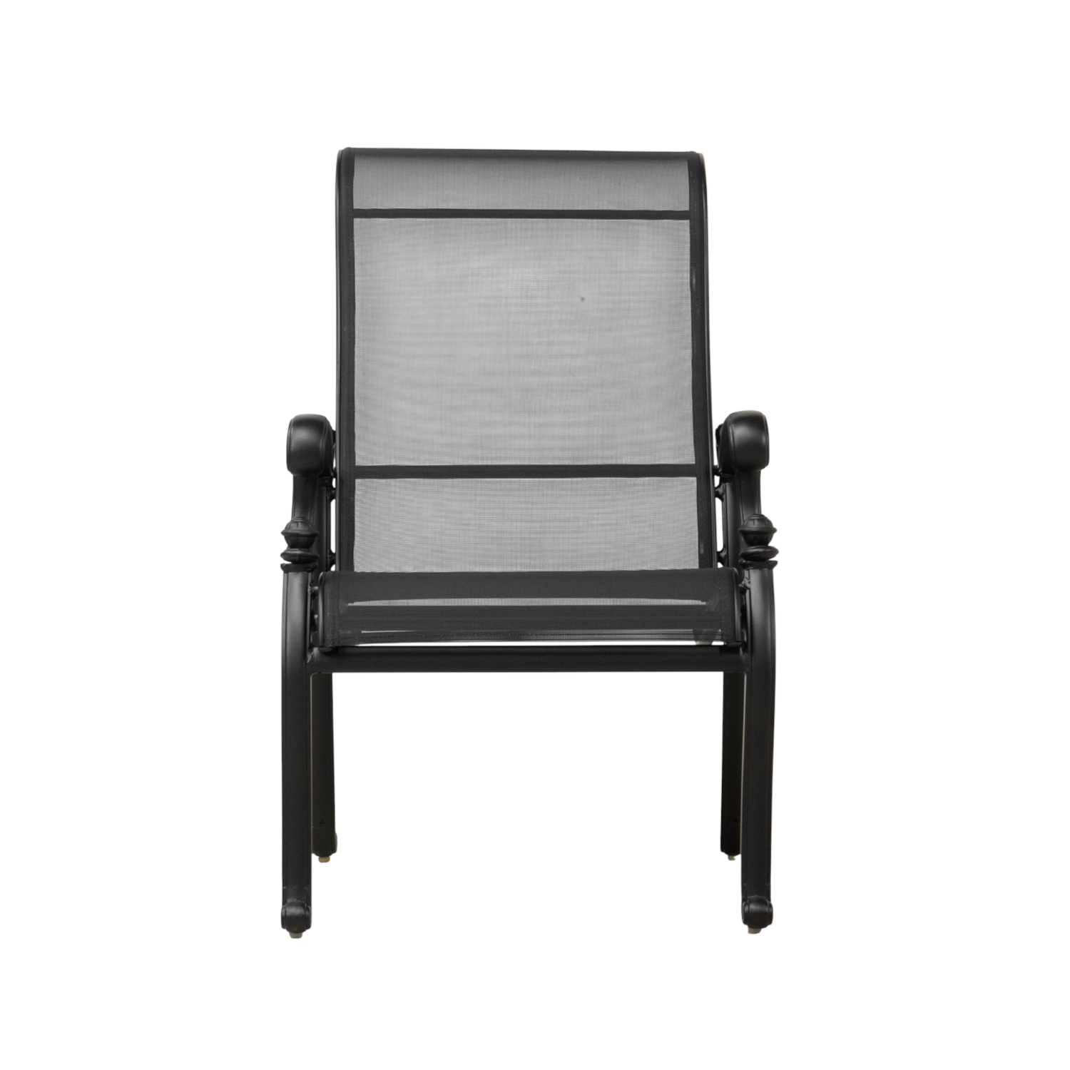 Burlington High-Back Sling Dining Arm Chair
