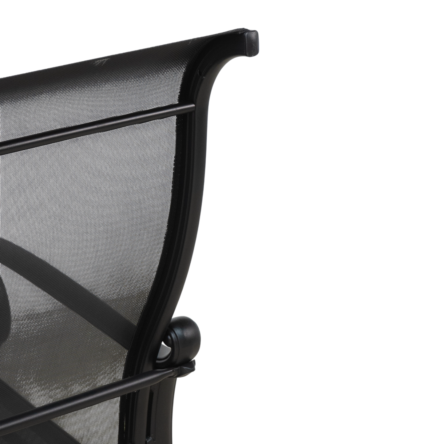 Burlington High-Back Sling Dining Arm Chair