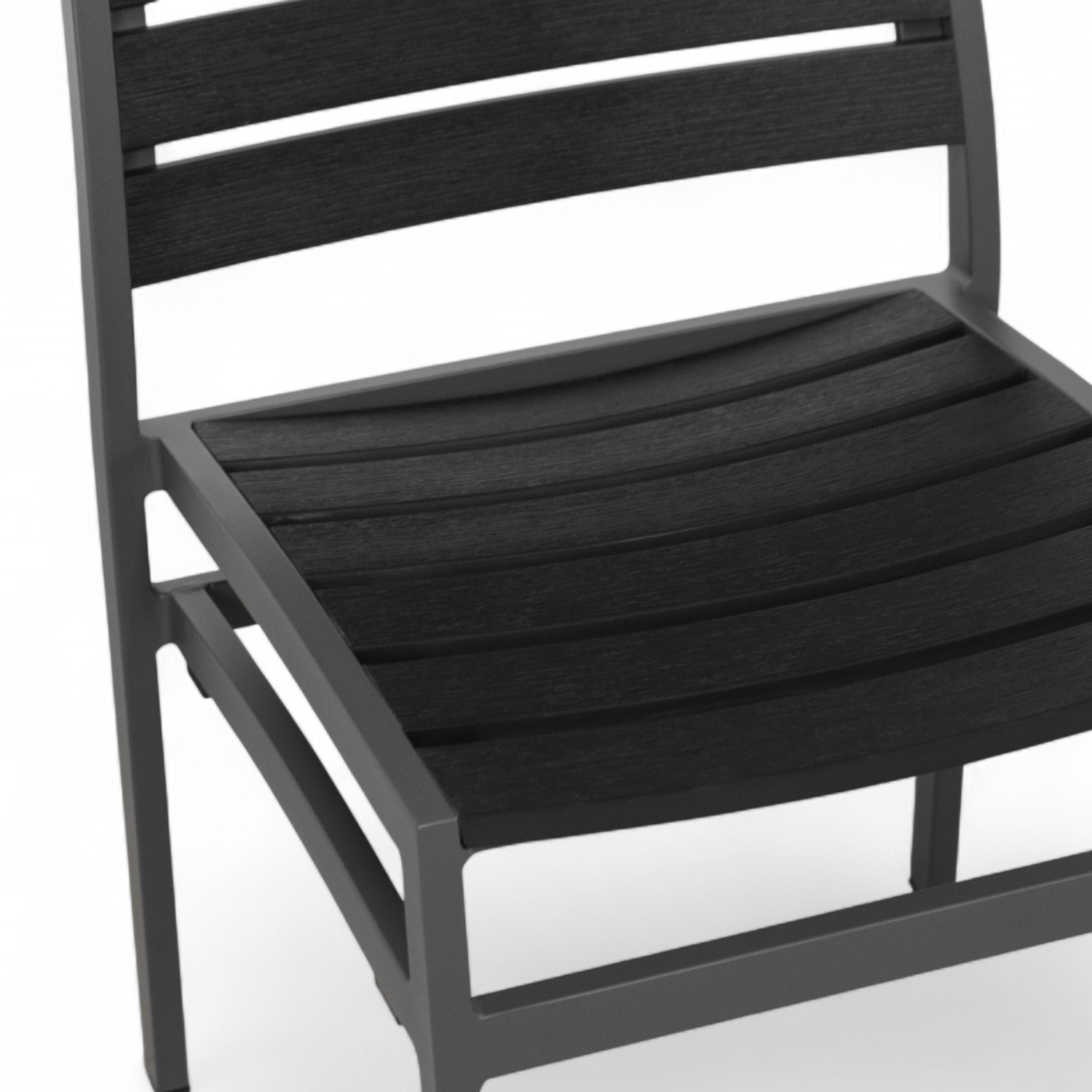 Ridge Dining Side Chair - Charcoal