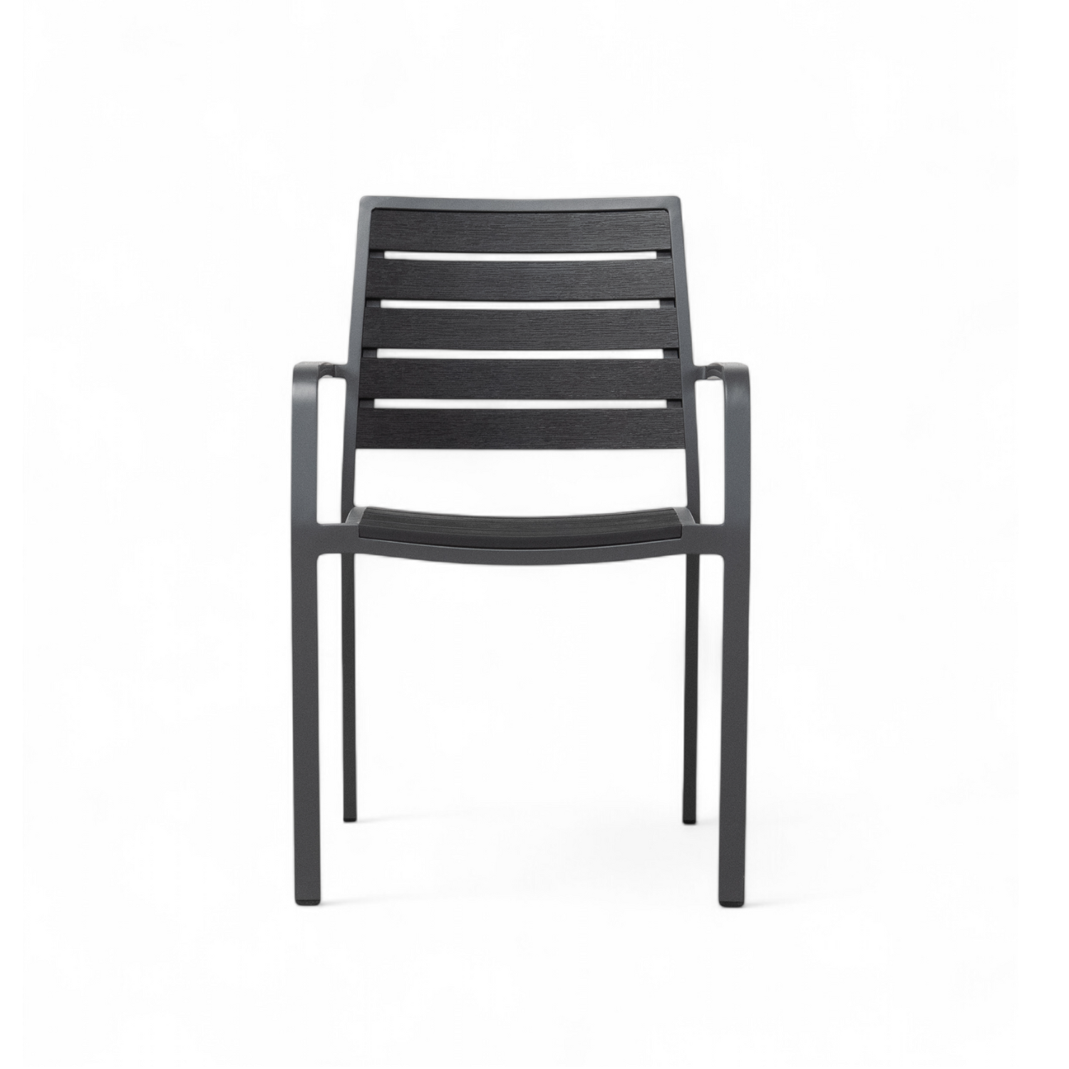 Ridge Dining Arm Chair - Charcoal