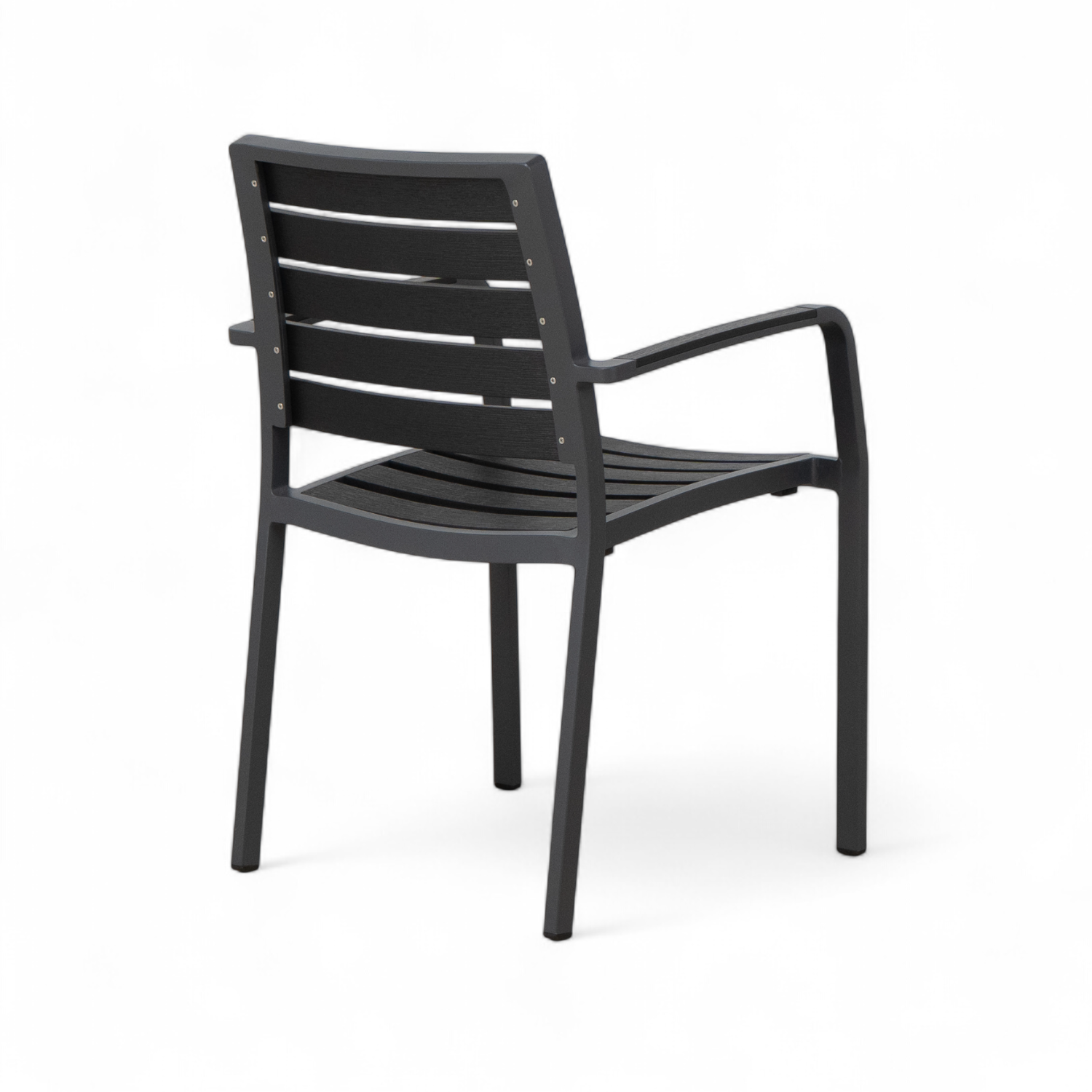 Ridge Dining Arm Chair - Charcoal
