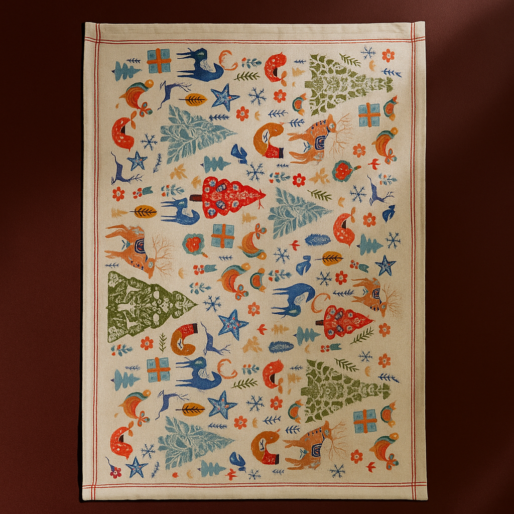 Winter Wonderland Tea Towel