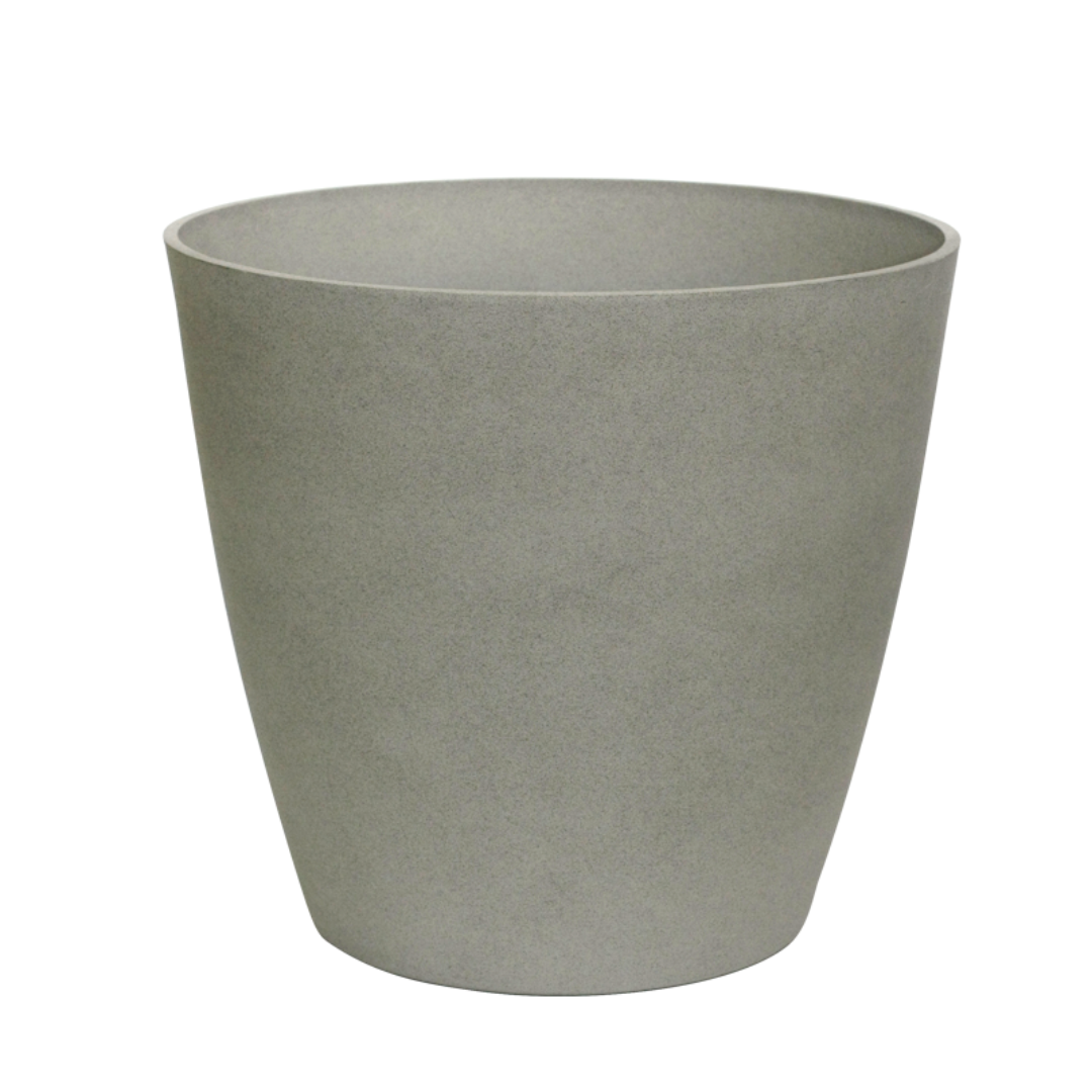Heritage Tapered In/Out Planter - Cement Grey