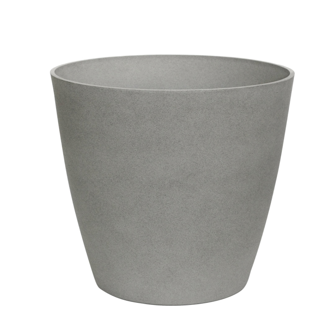 Heritage Tapered In/Out Planter - Cement Grey