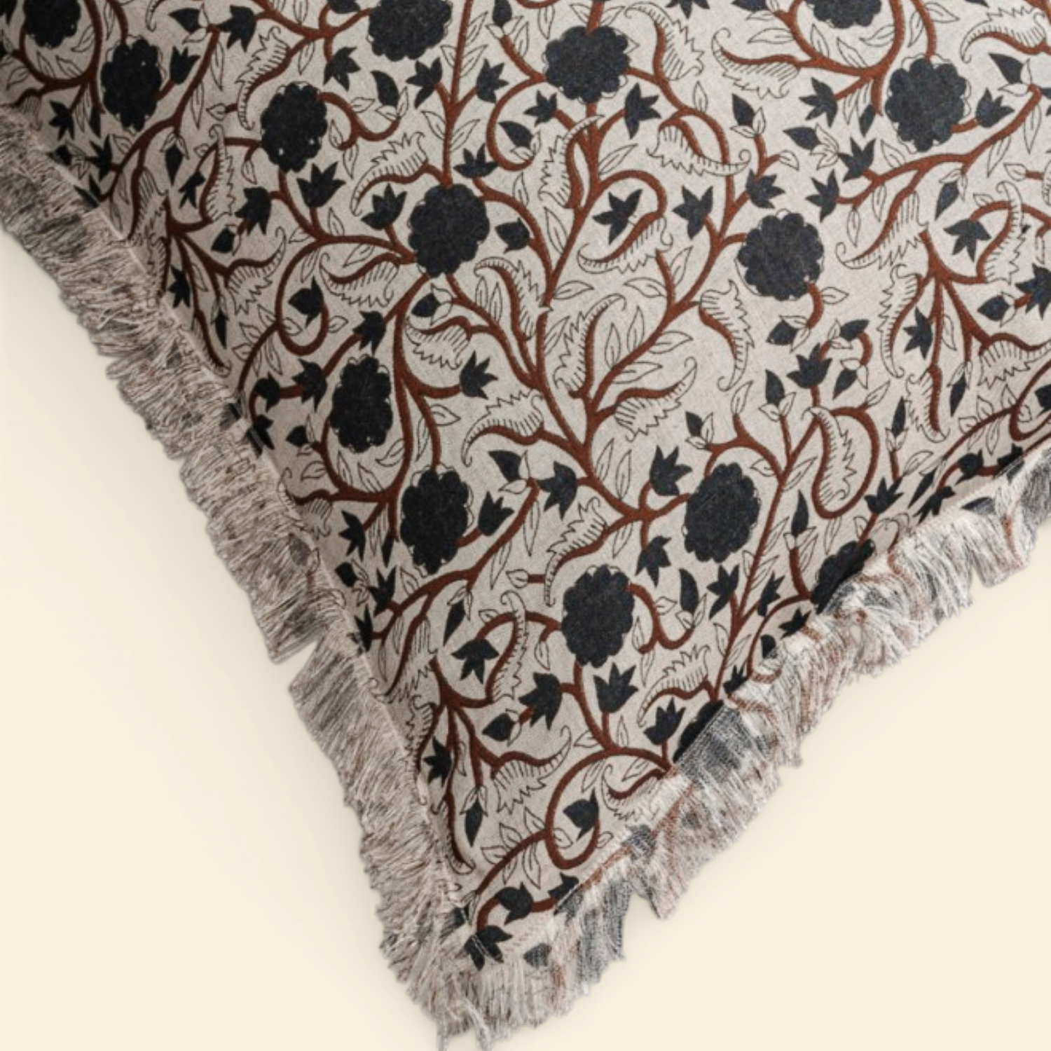 Hampshire Botanical Block Print Toss Pillow