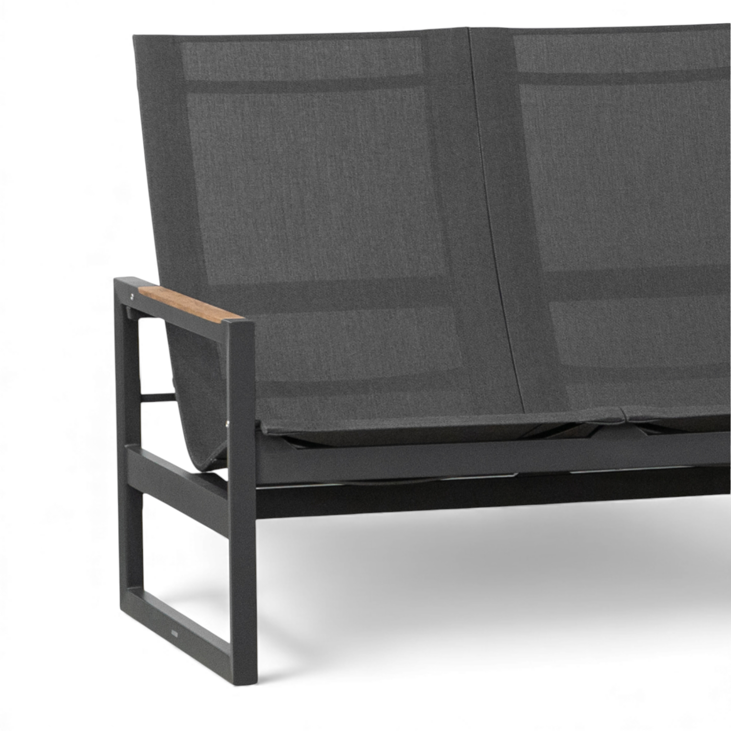 Cubic High-Back Sofa - Slate/Anthracite
