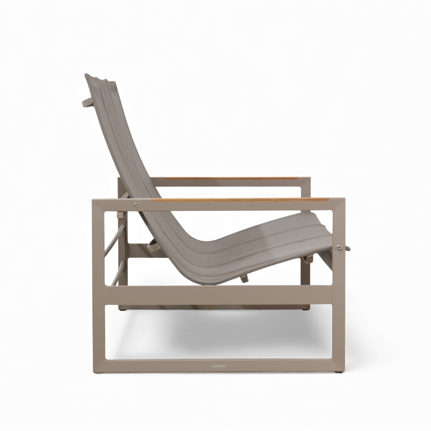 Cubic High-Back Sling Sofa - Fawn Taupe