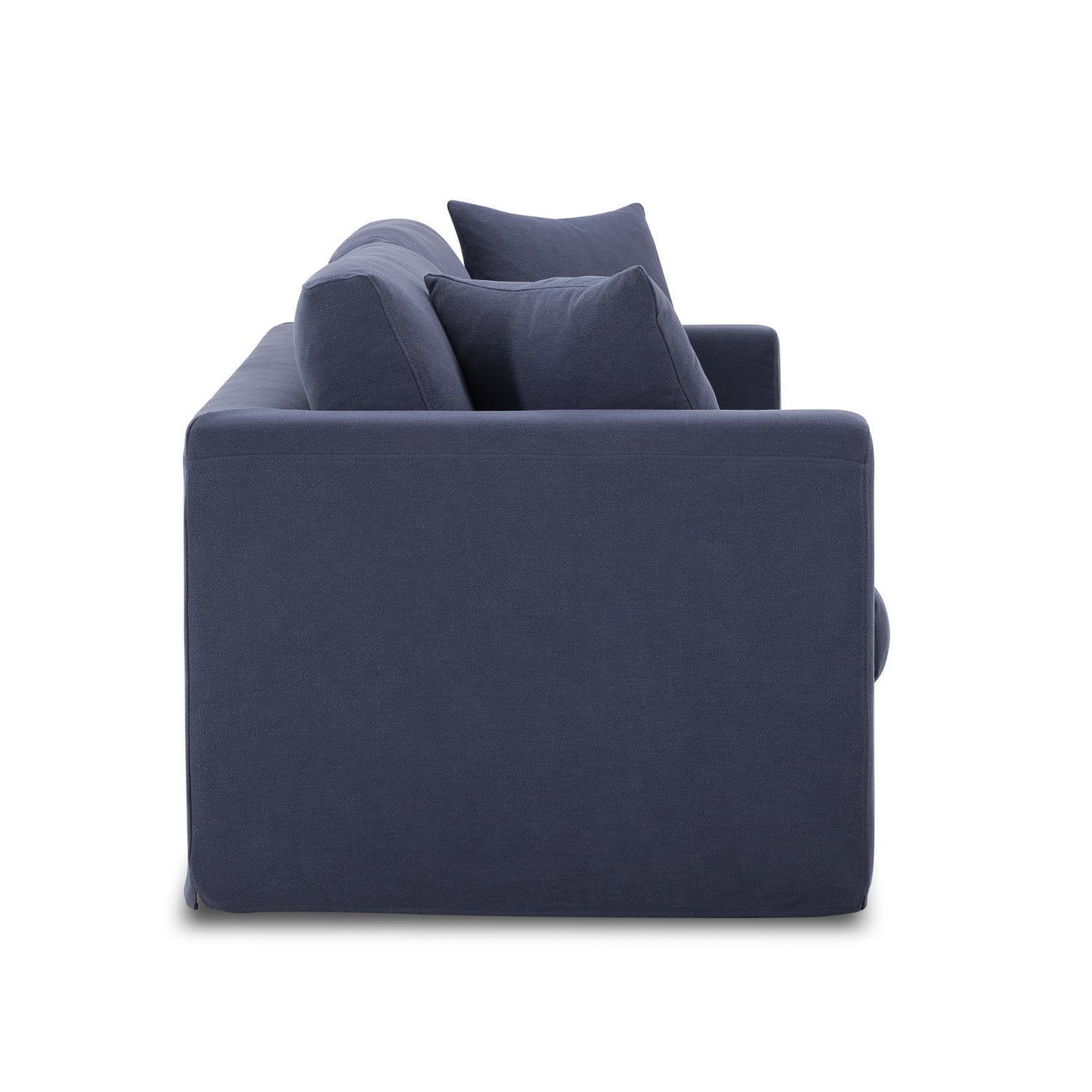 Bungalow 84" Linen Slipcover Sofa - Smoky Blue