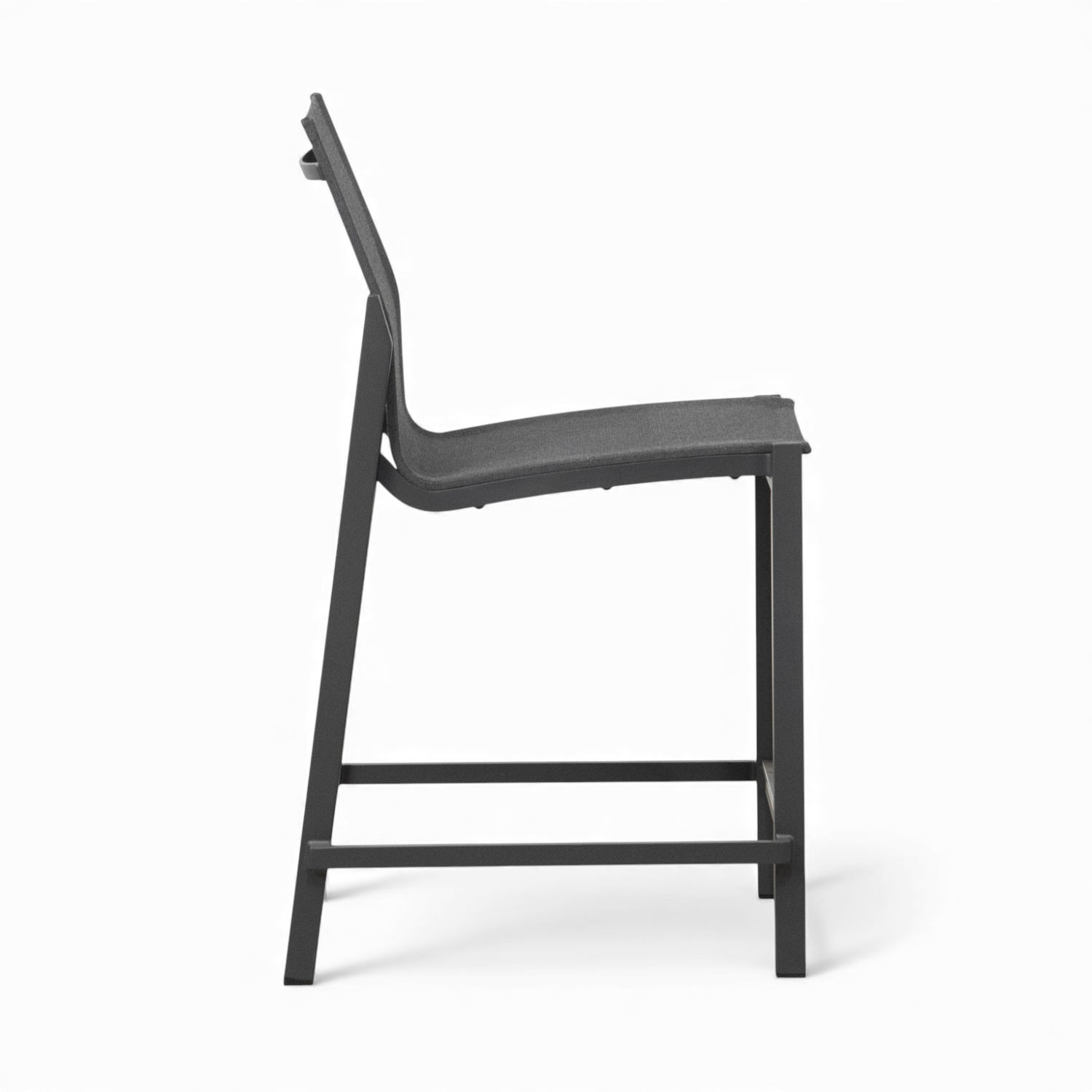 Cubic Sling Counter Stool - Slate/Anthracite