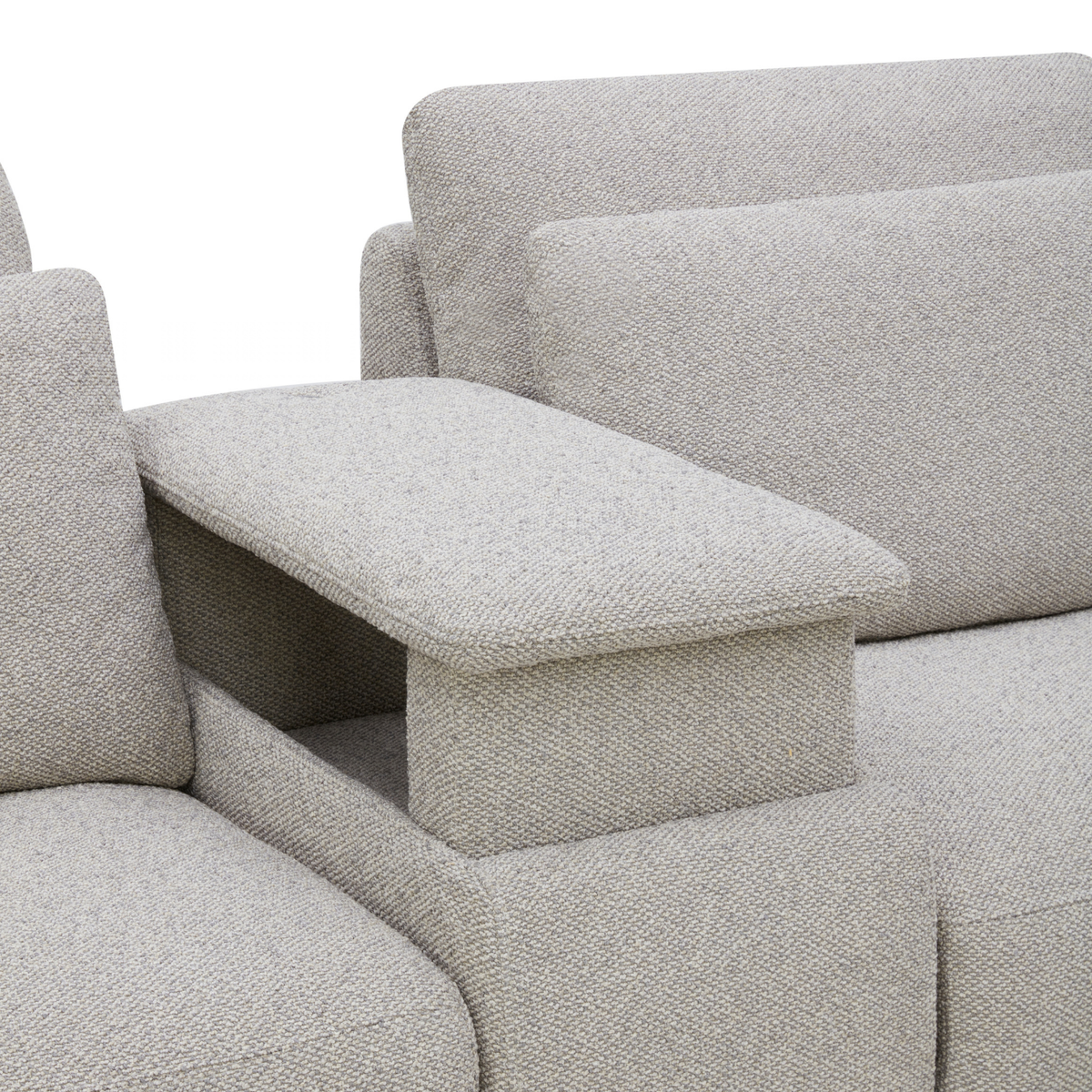 Westmount Reclining 6pc L-Shape Sectional - Tasmin Granite