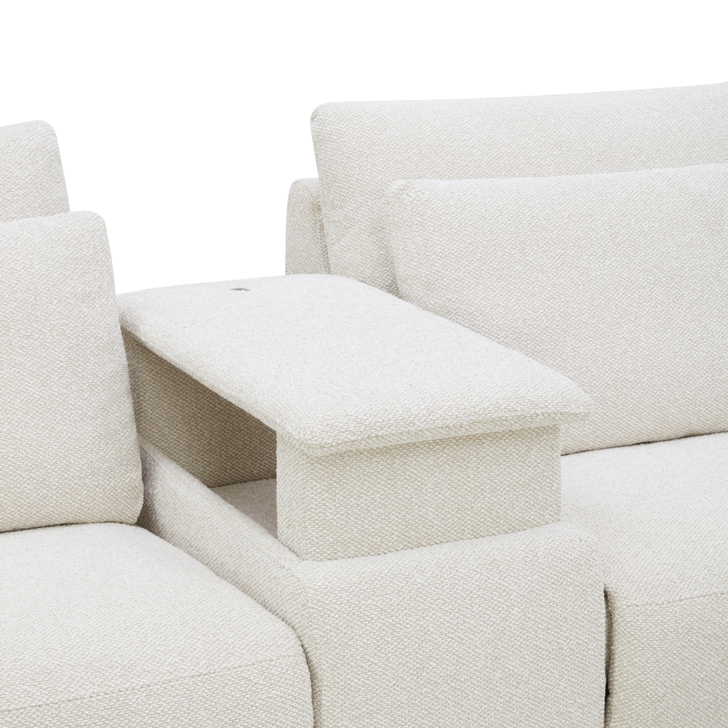 Westmount Reclining 6pc L-Shape Sectional - Tasmin Linen