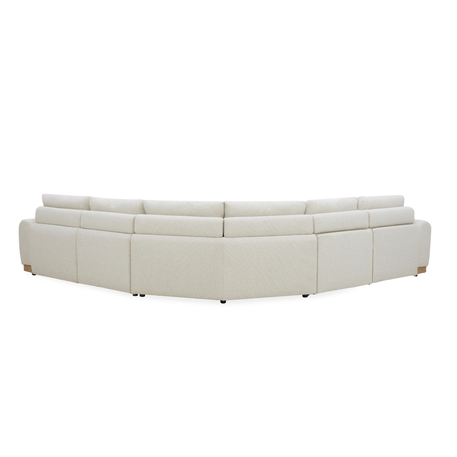 Westmount Reclining 5pc L-Shape Sectional - Tasmin Linen