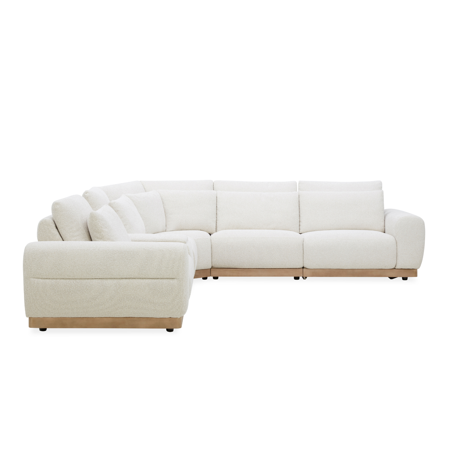 Westmount Reclining 6pc L-Shape Sectional - Tasmin Linen