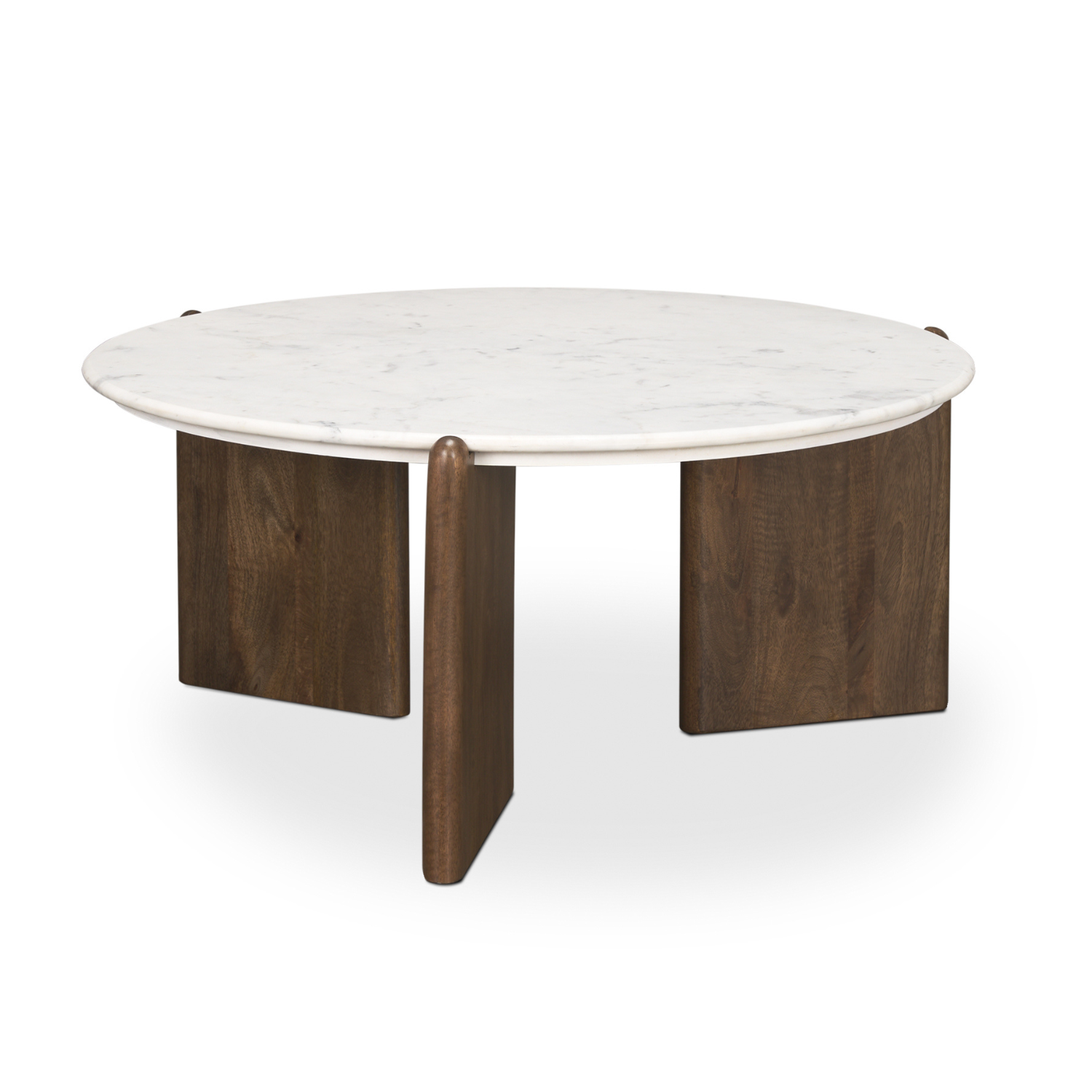 Trois-Rivieres Espresso Marble Coffee Table