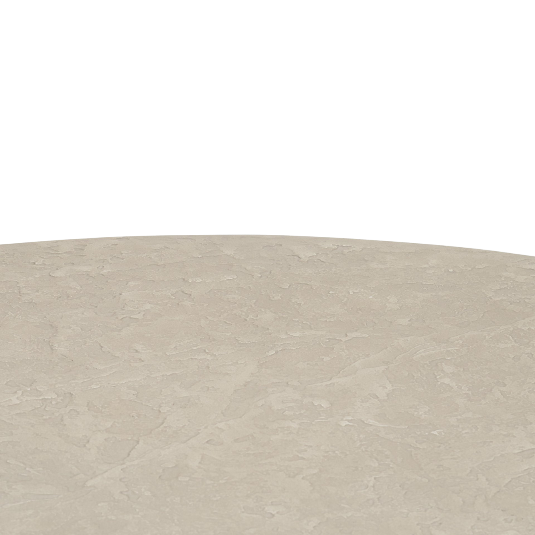 Driftstone Pillar Concrete 48" Round Coffee Table
