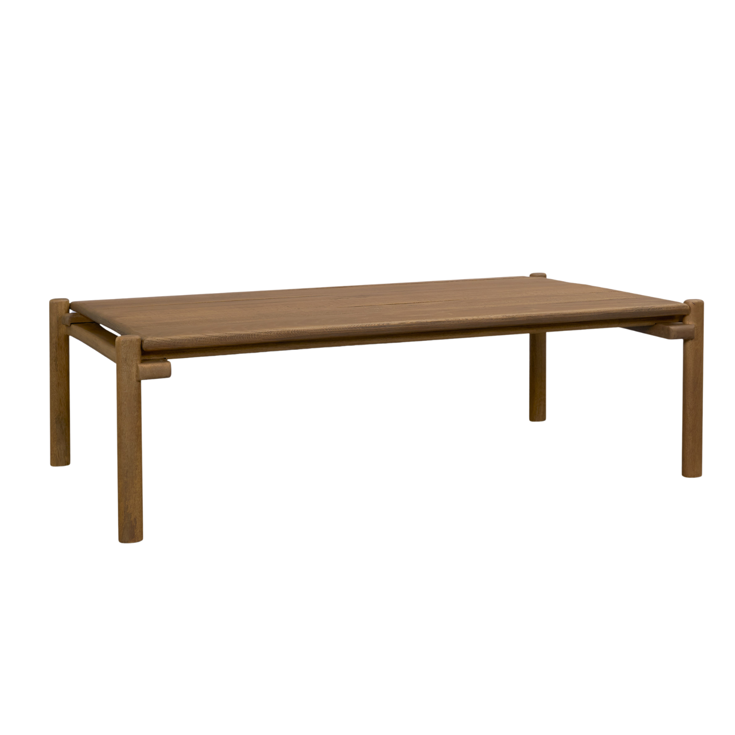 Birk Wood 54" Coffee Table - Natural